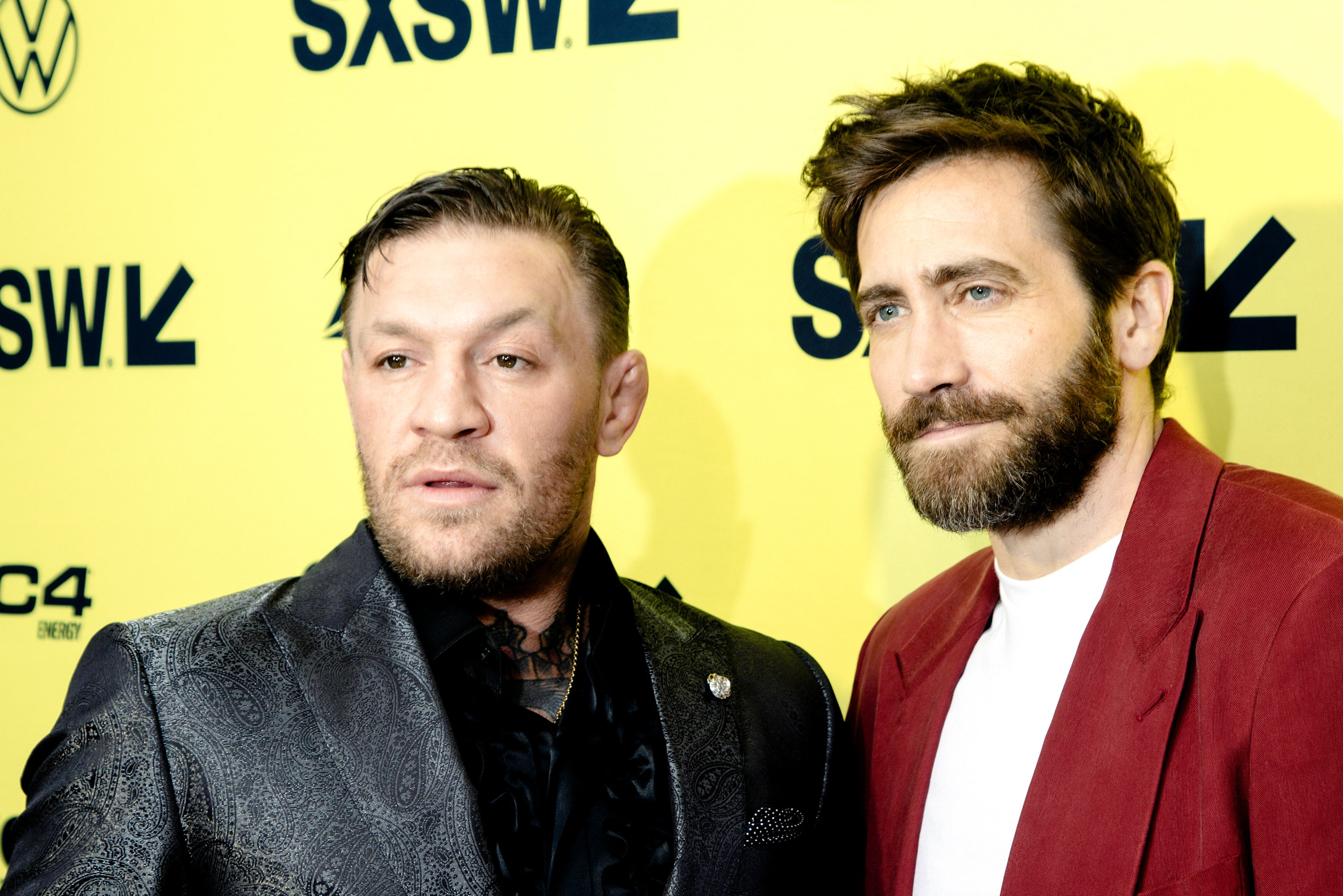 McGregor (left) with Road House co-star Jake Gyllenhaal