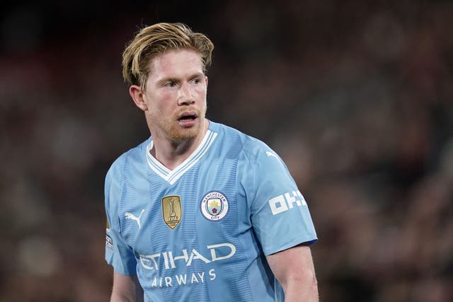 <p>Kevin De Bruyne has admitted he is open to a move to Saudi Arabia </p>
