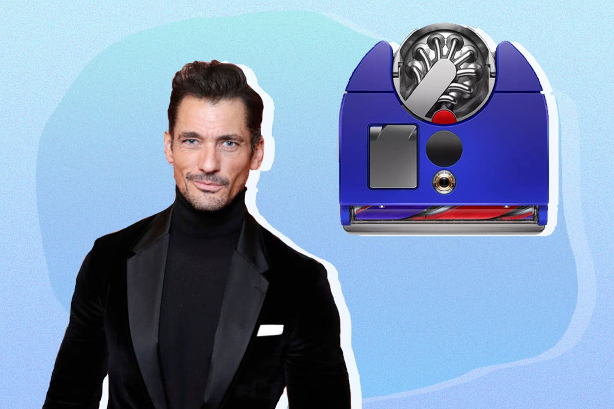 David Gandy is “obsessed” with the Dyson 360 vis nav robot vacuum cleaner