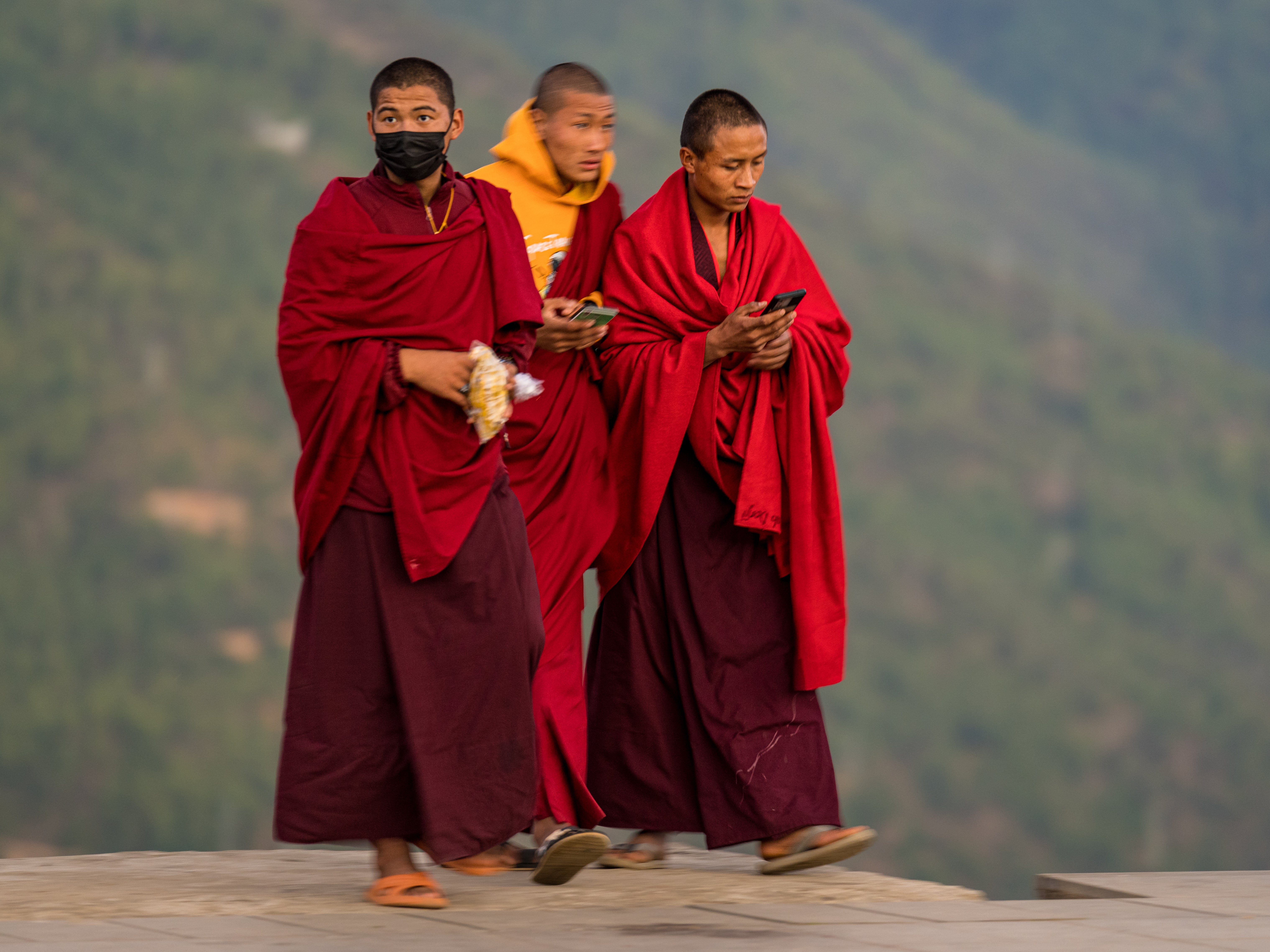 Modernity meets tradition in Bhutan