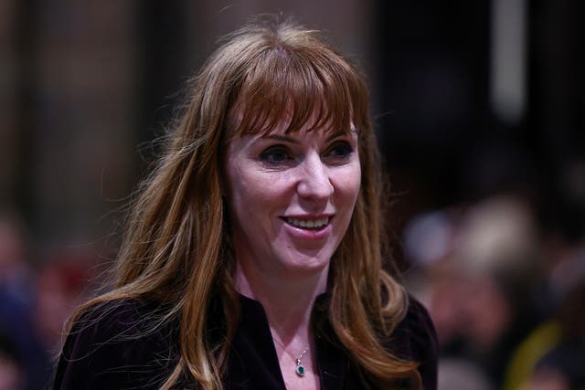 Deputy Labour Party leader Angela Rayner said she personally wanted to see Diane Abbott back as a Labour MP (Henry Nicholls/PA)