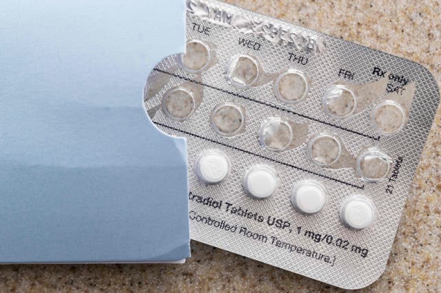 <p>Birth control pills rest on a counter in Centreville, Maryland</p>