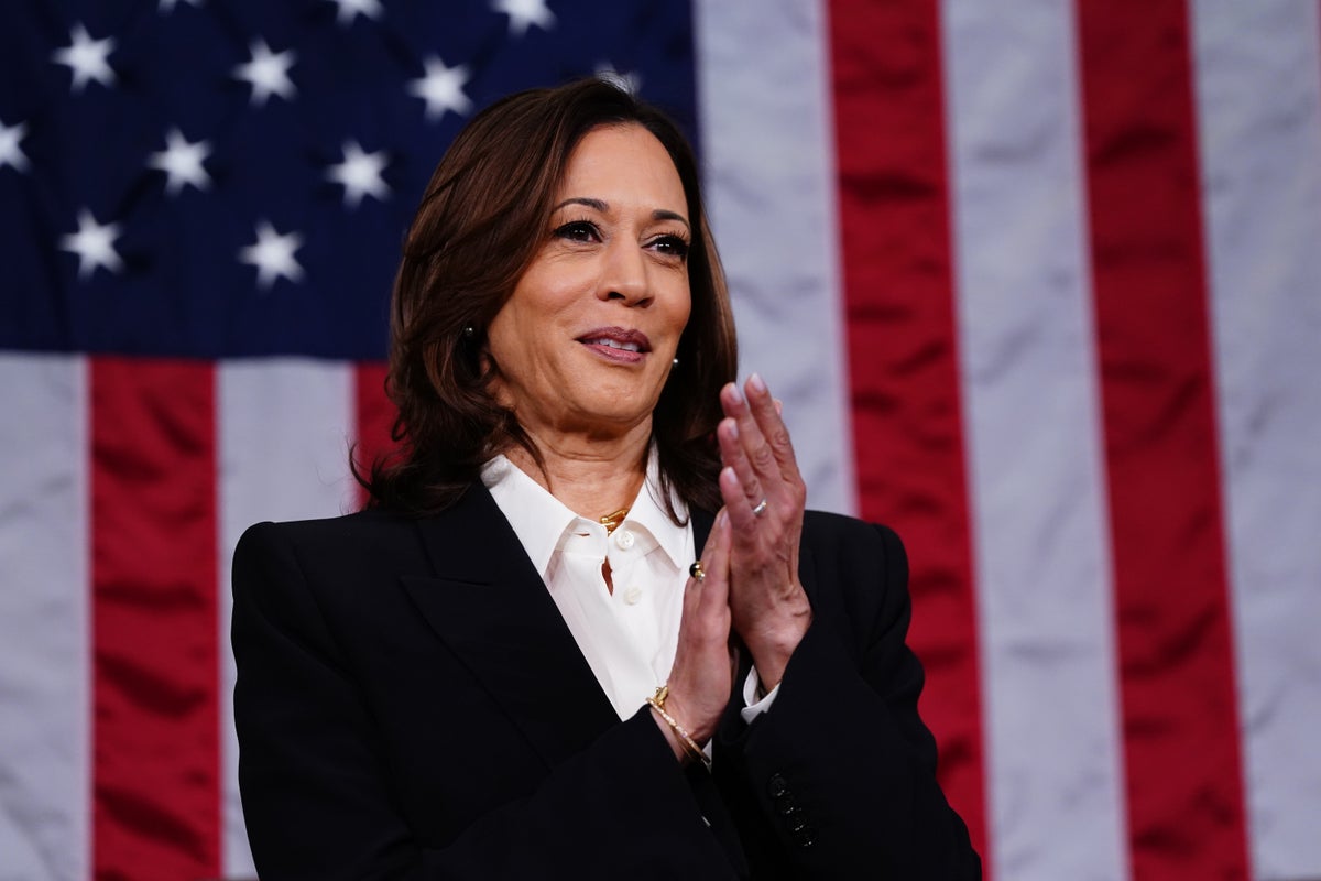 Watch: Kamala Harris visits abortion clinic in Minneapolis