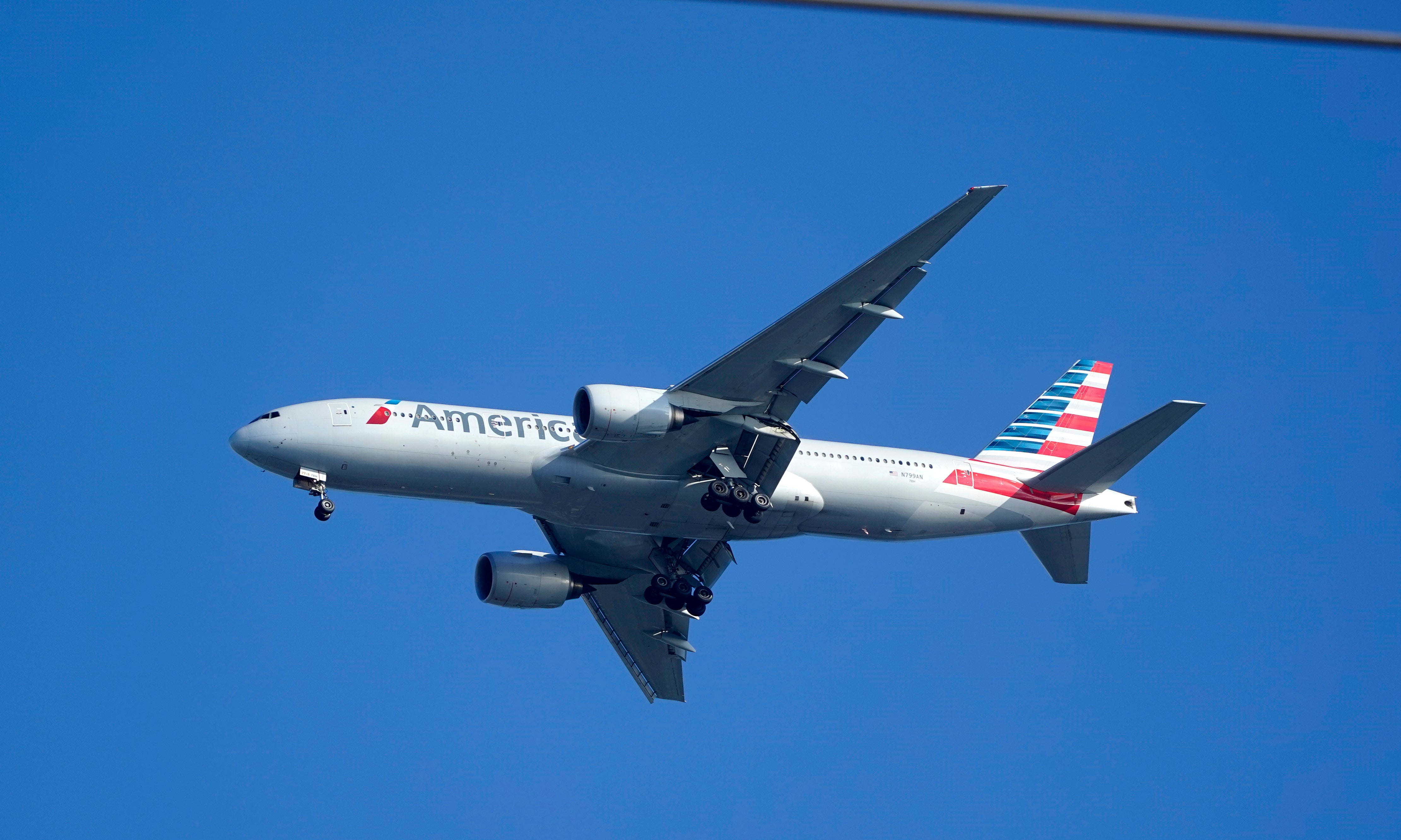 The American Airlines passenger has been sued for nealry $82,000