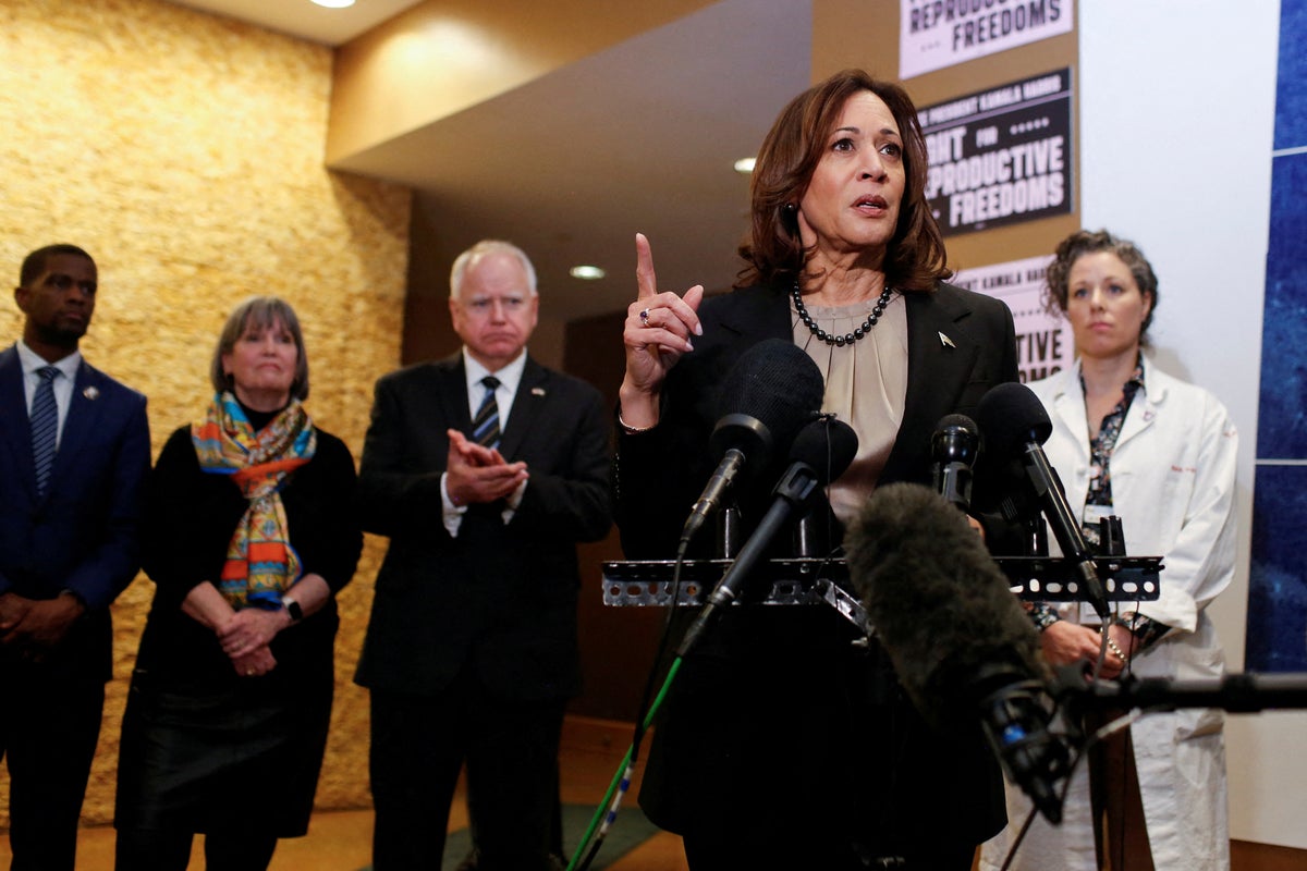 Kamala Harris’s visit to an abortion clinic shows she can do what Joe ...