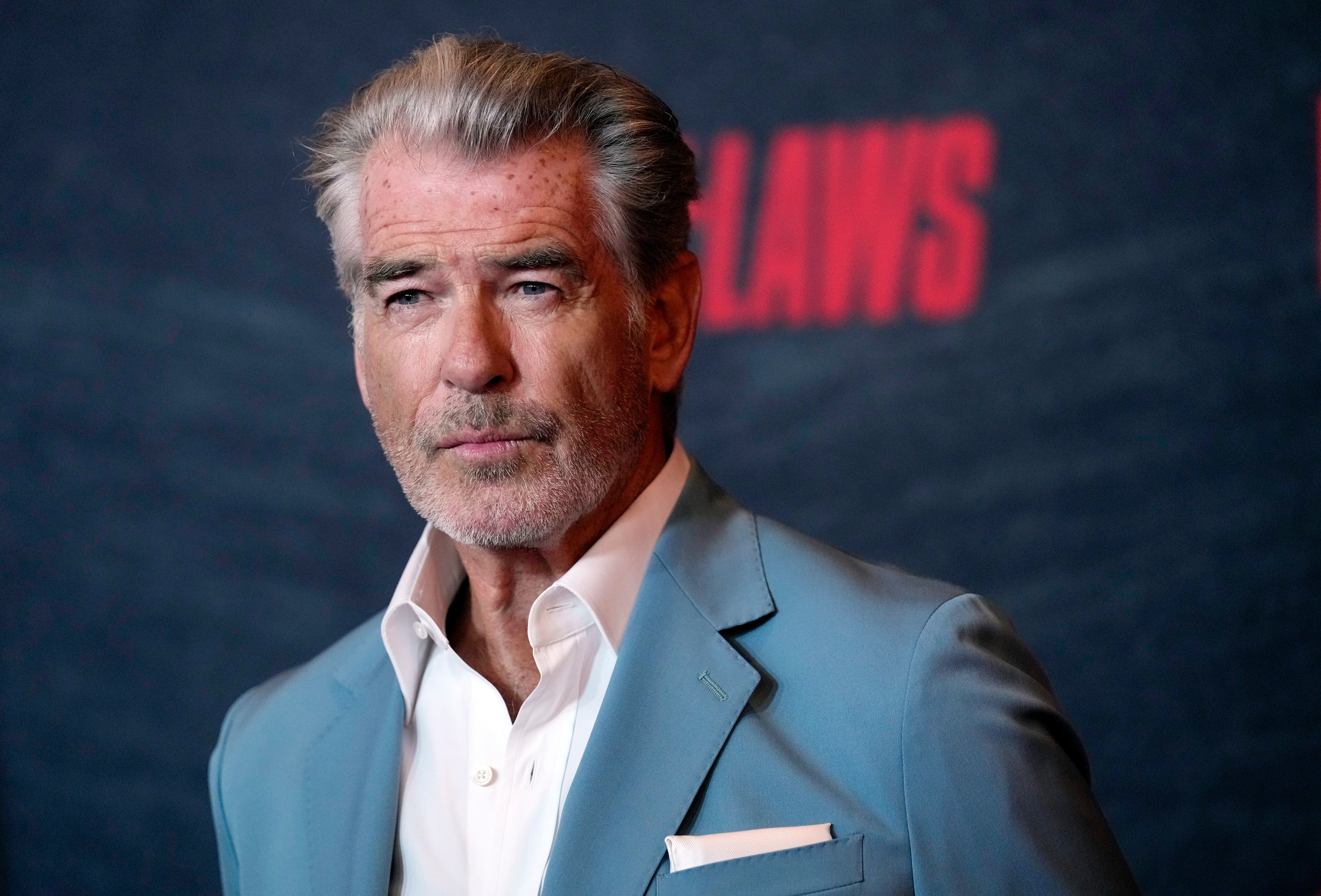 People Brosnan attends the LA premiere of ‘The Out-Laws’ in 2023