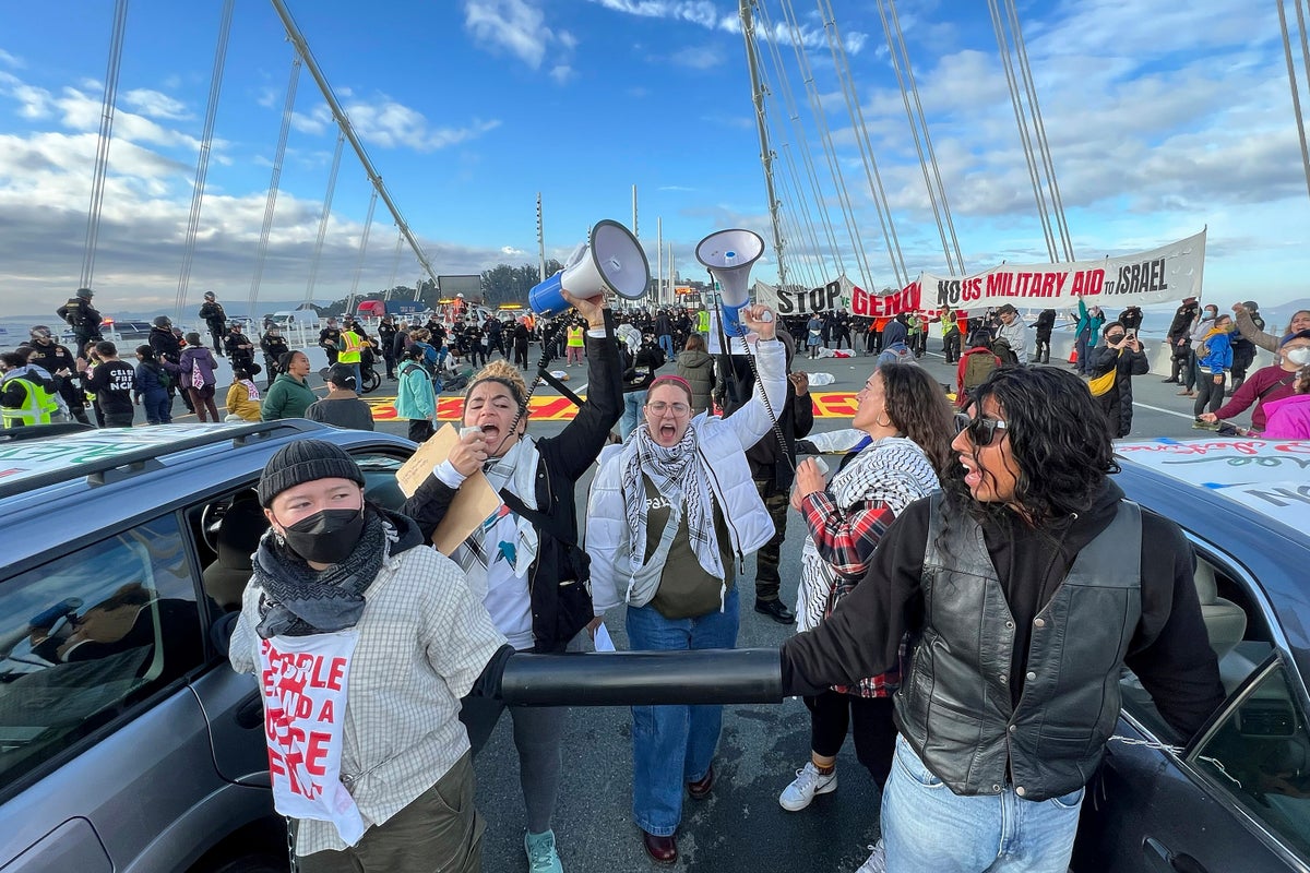 San Francisco protesters who blocked bridge to demand cease-fire will avoid criminal proceedings