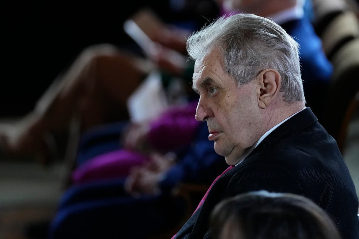 Former Czech President Milos Zeman is in serious but stable condition after surgery for blood clot