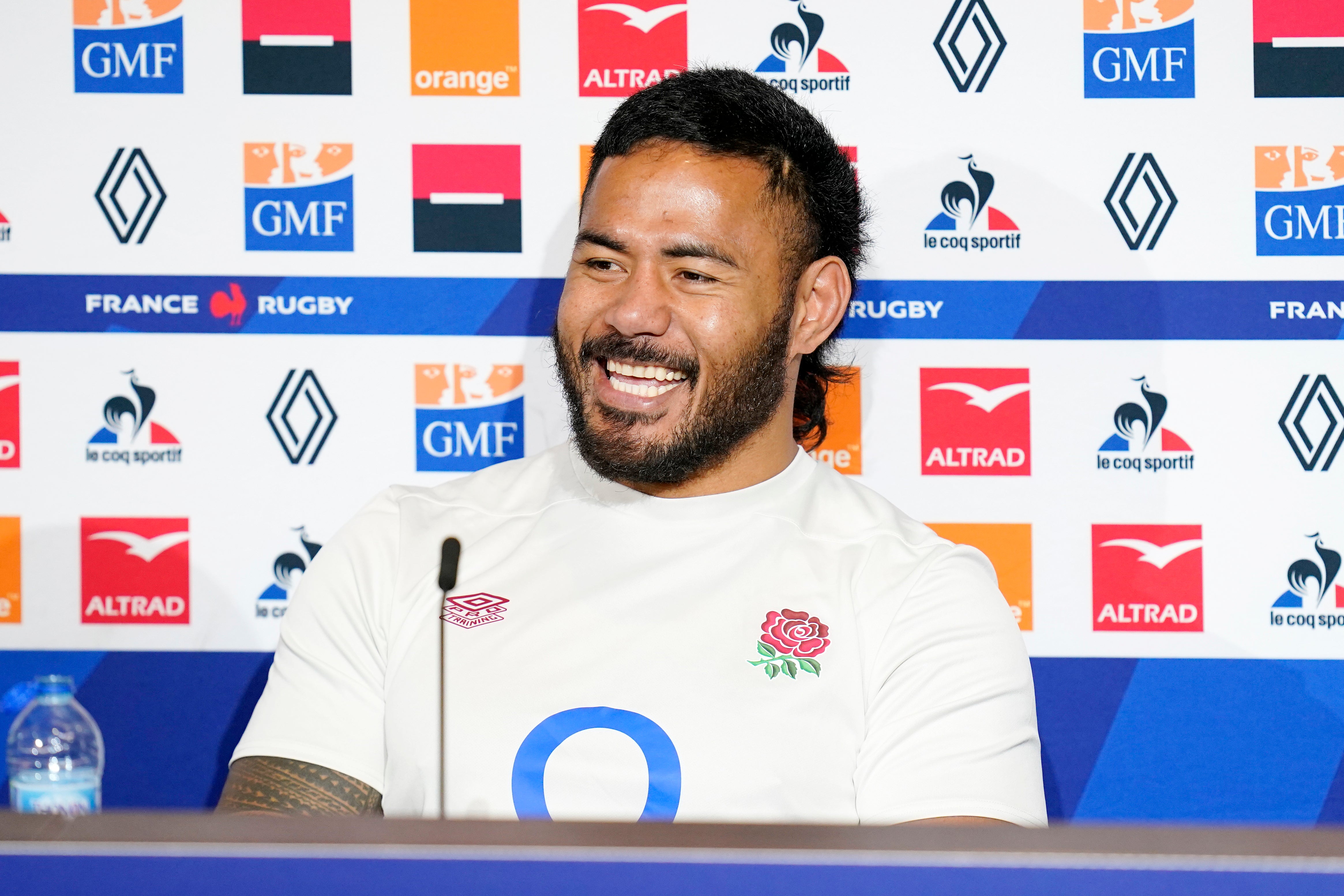 Manu Tuilagi has returned to the England matchday squad for the game against France
