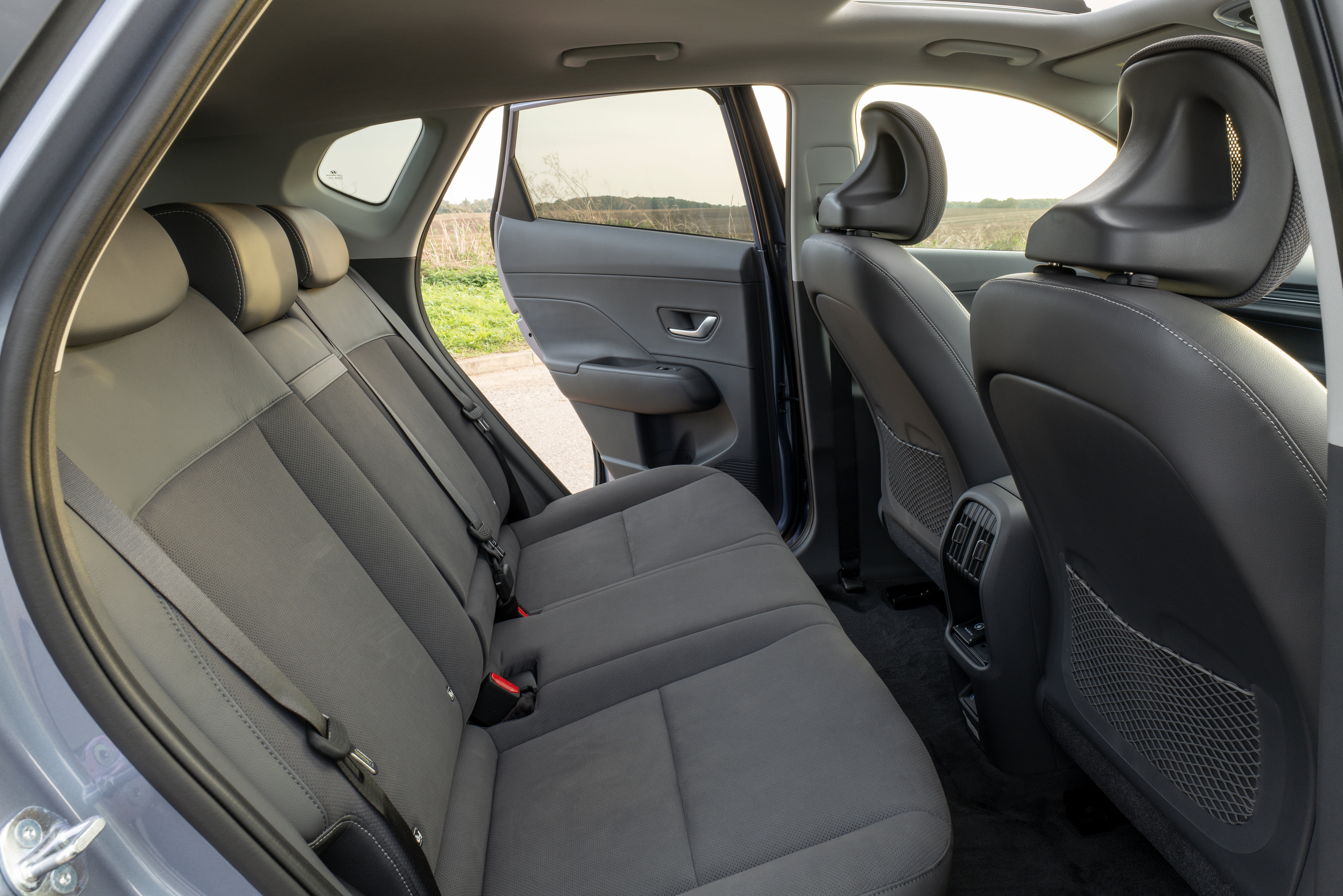 The new design of the rear bench seat gives the feel of a roomier cabin