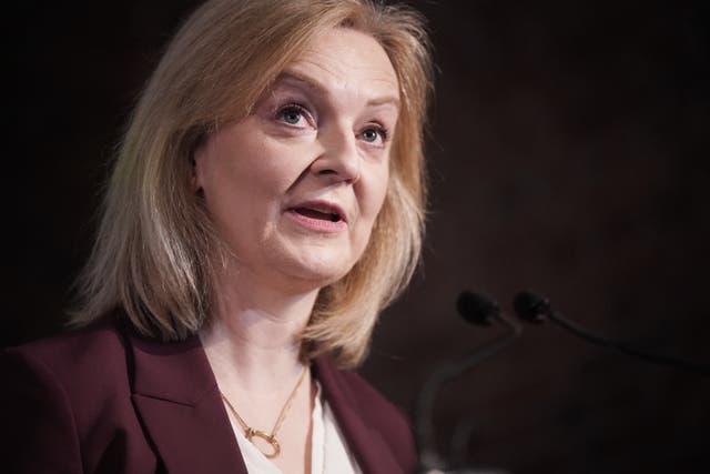 <p>Former prime minister Liz Truss has proposed changing the law to define sex as ‘biological sex’, but MPs appear to be trying to prevent her Bill being debated by using up parliamentary time on other matters. (Victoria Jones/PA)</p>