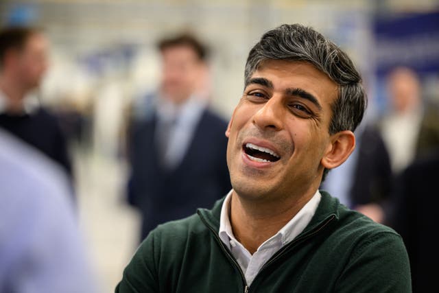 Prime Minister Rishi Sunak earned more than £2 million in UK taxable income last year (Leon Neal/PA)