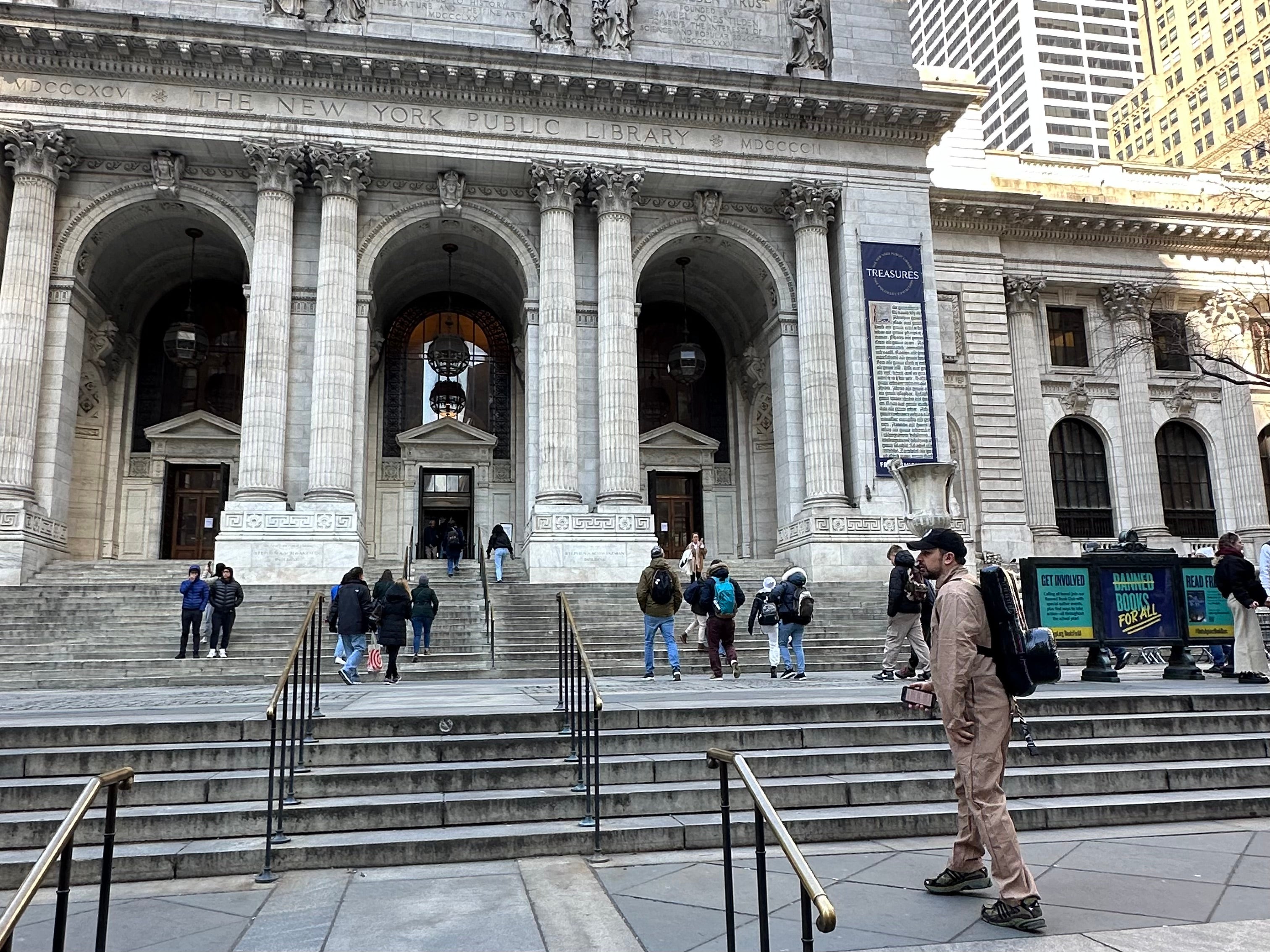 The New York Public Library is where the Ghostbusters were born