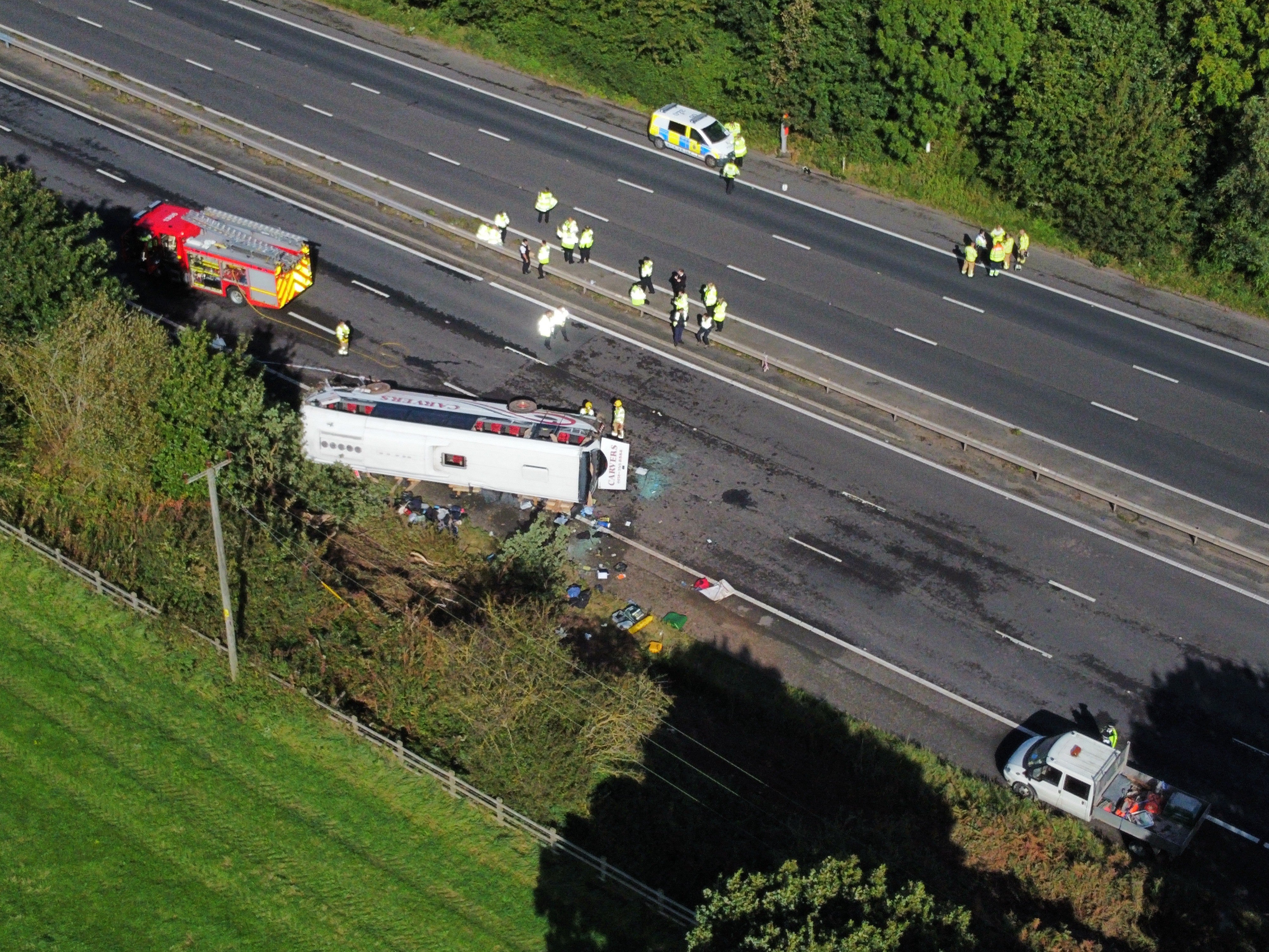 Jessica Baker, 15, was on her way to West Kirby Grammar School in Wirral, Merseyside, when the coach crashed on the northbound M53