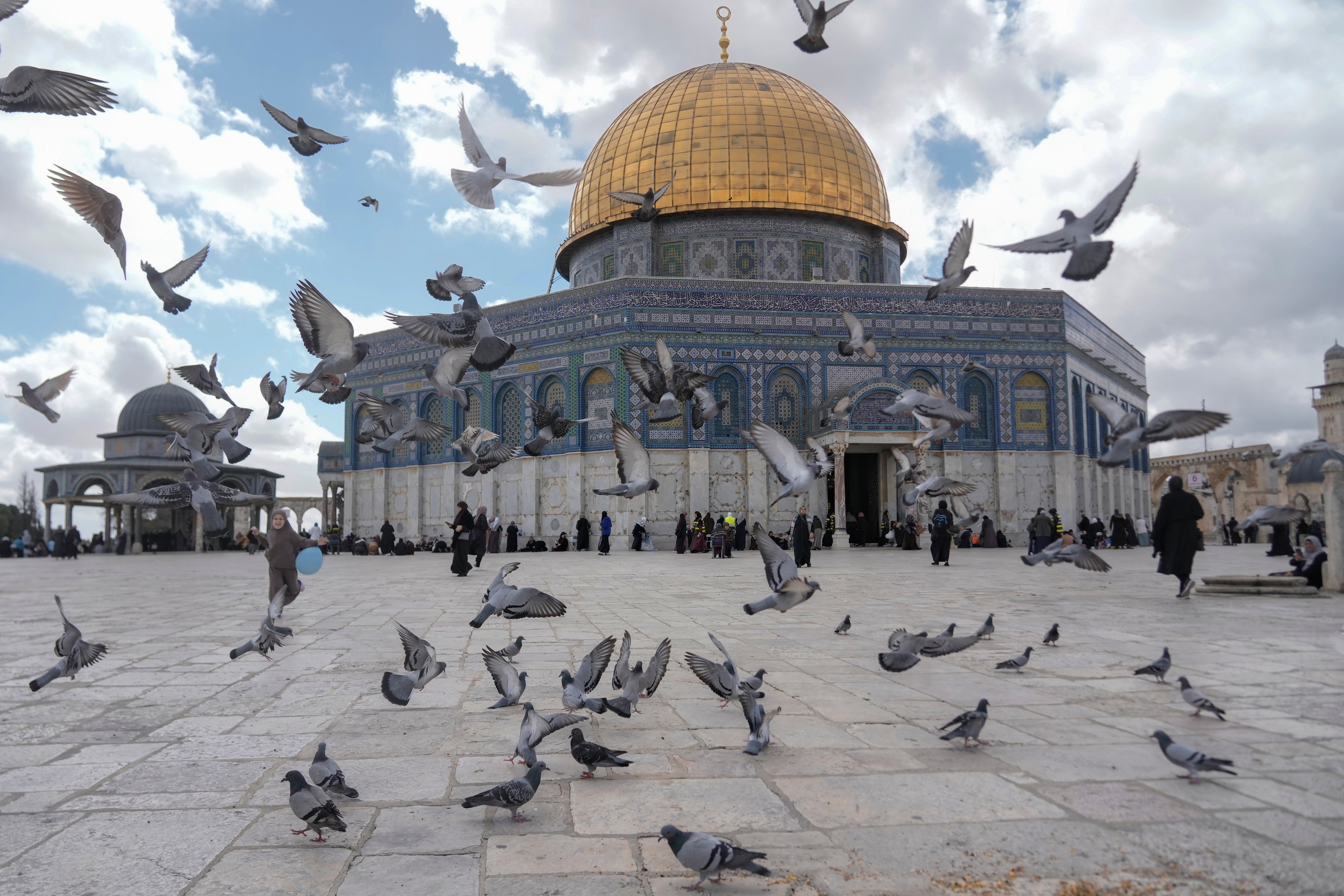 APTOPIX Israel Palestinians Ramadan