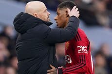 Erik ten Hag gives Marcus Rashford transfer update after fresh PSG links