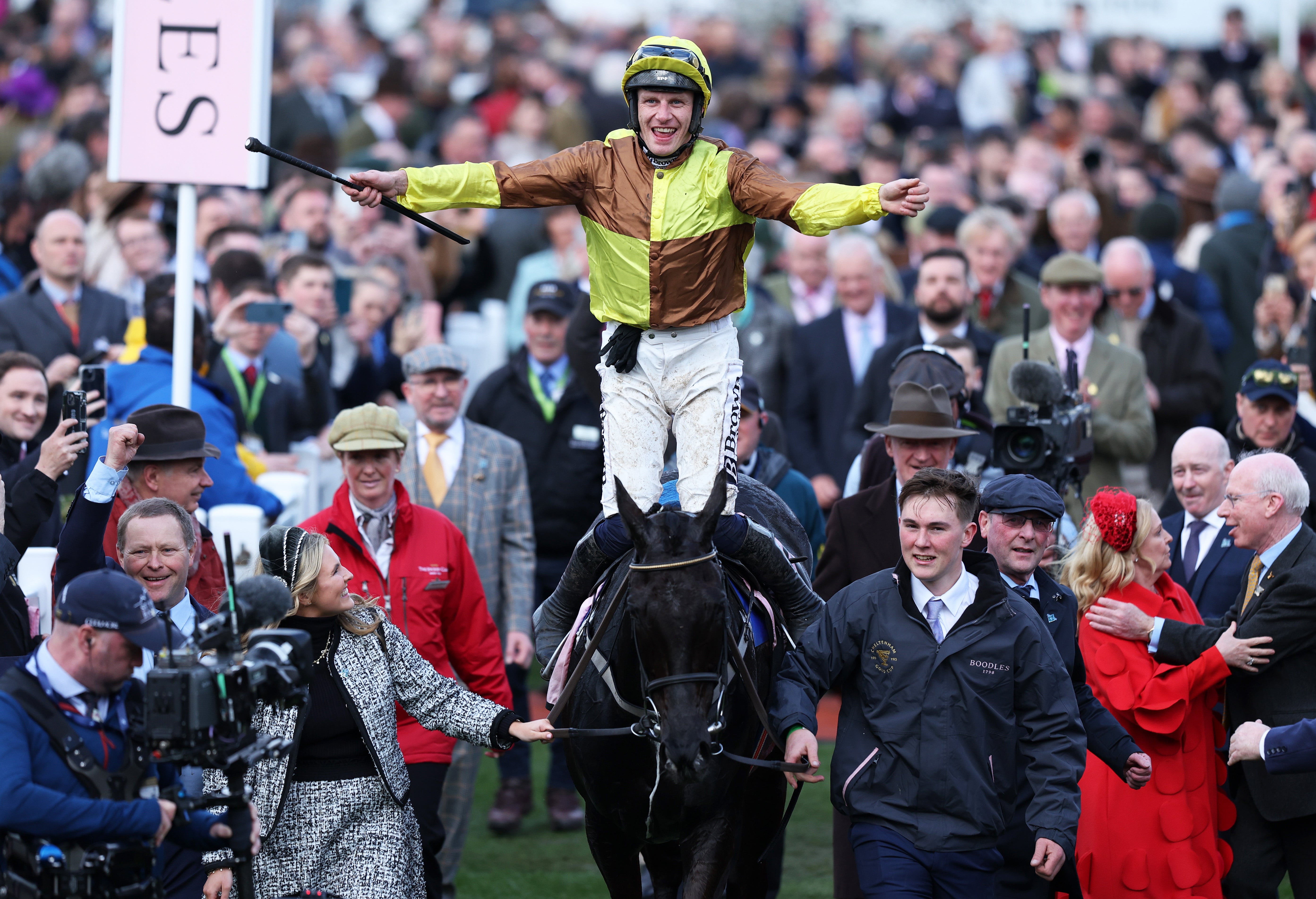 Galopin Des Champs and Paul Townend made history in the Cheltenham Gold Cup