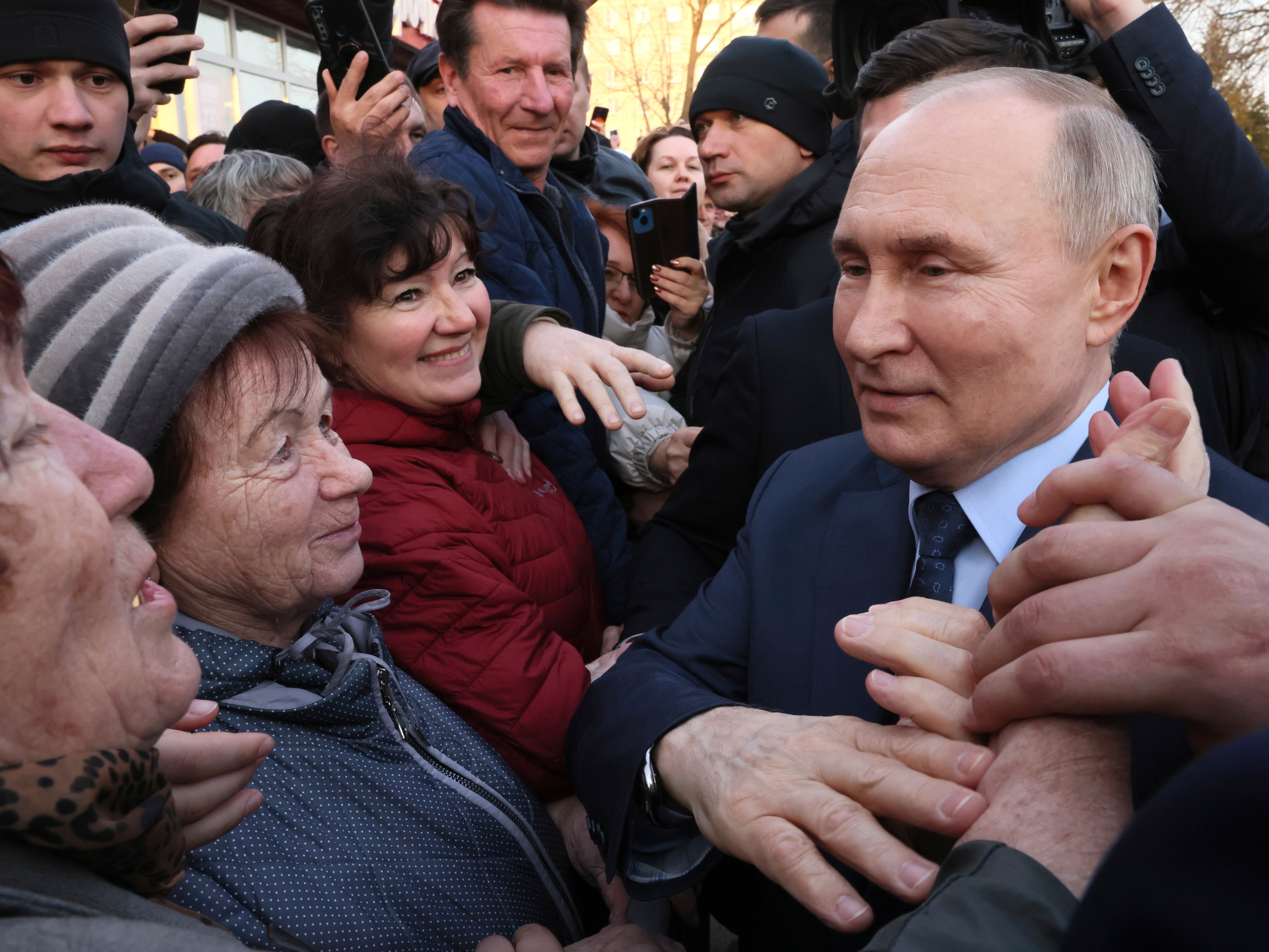 Many will vote for Putin, not because he has their enthusiastic support, but because he has created a system in which there appear to be no credible alternatives to him as leader