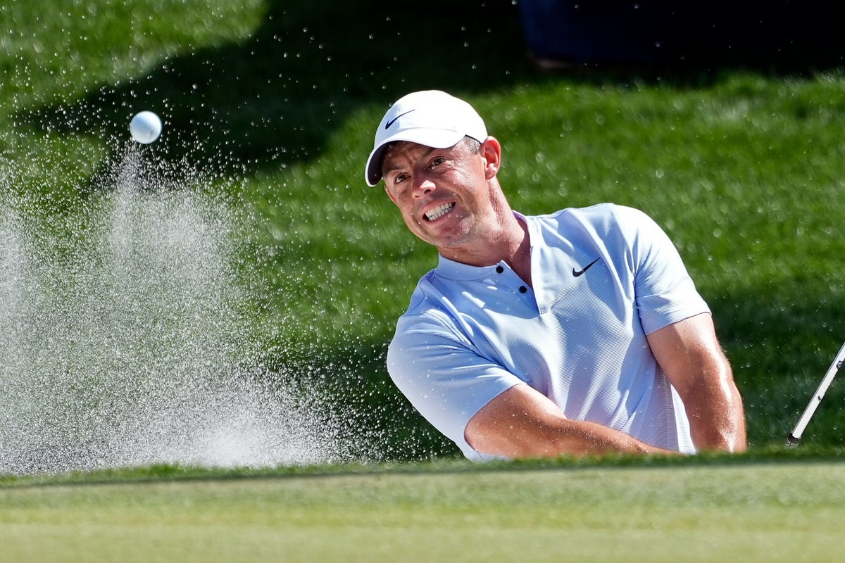 Rory McIlroy’s Players title bid fades after erratic second round at Sawgrass
