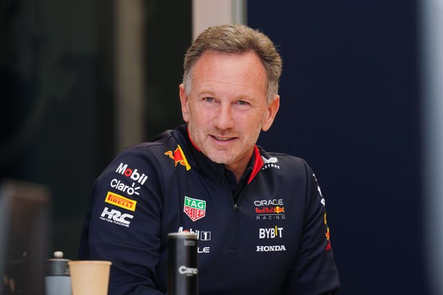 Red Bull’s Christian Horner was cleared of any wrongdoing by the Formula One team’s parent company (David Davies/PA)