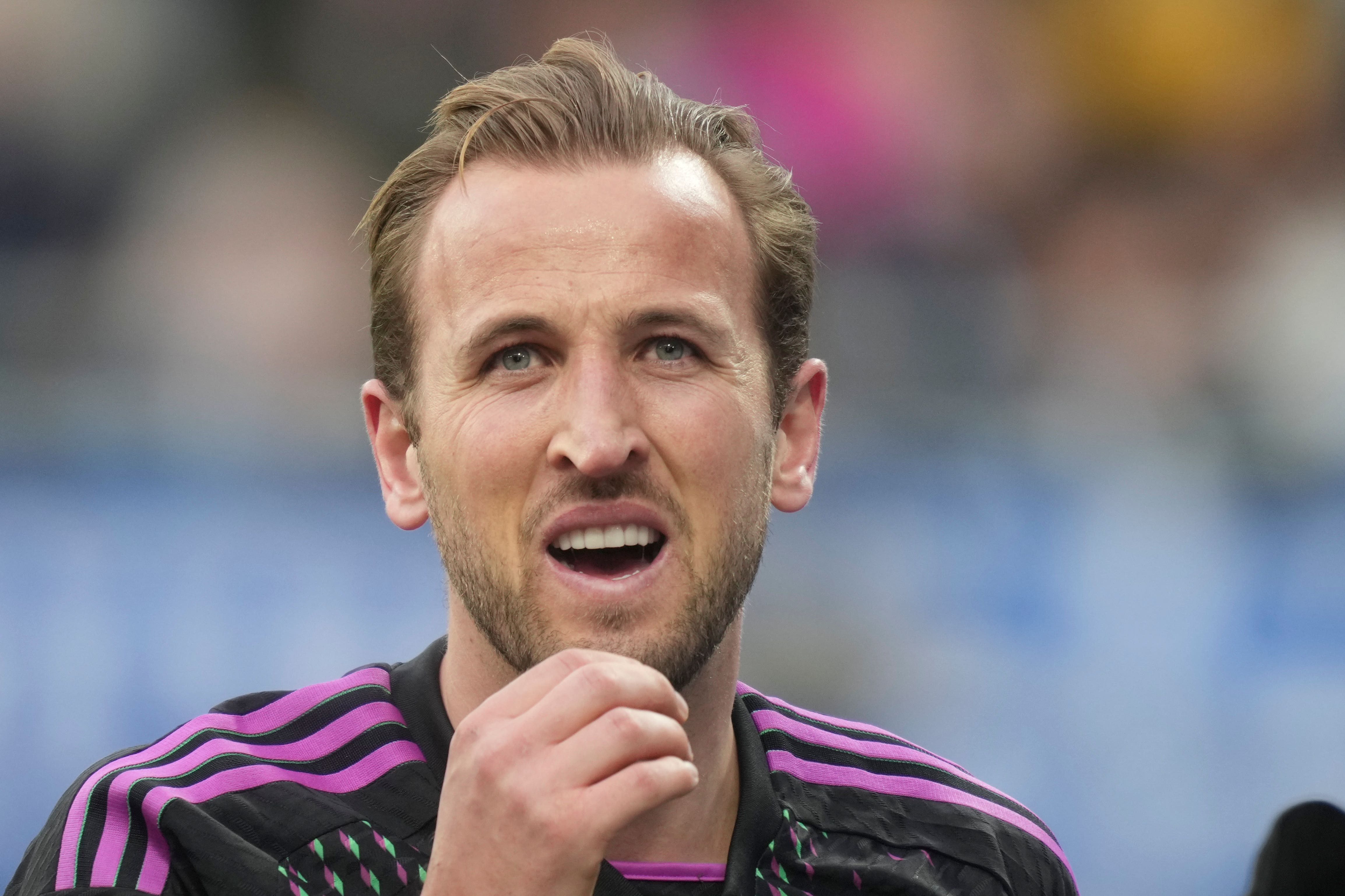 Harry Kane has an ankle issue (Michael Probst/AP)