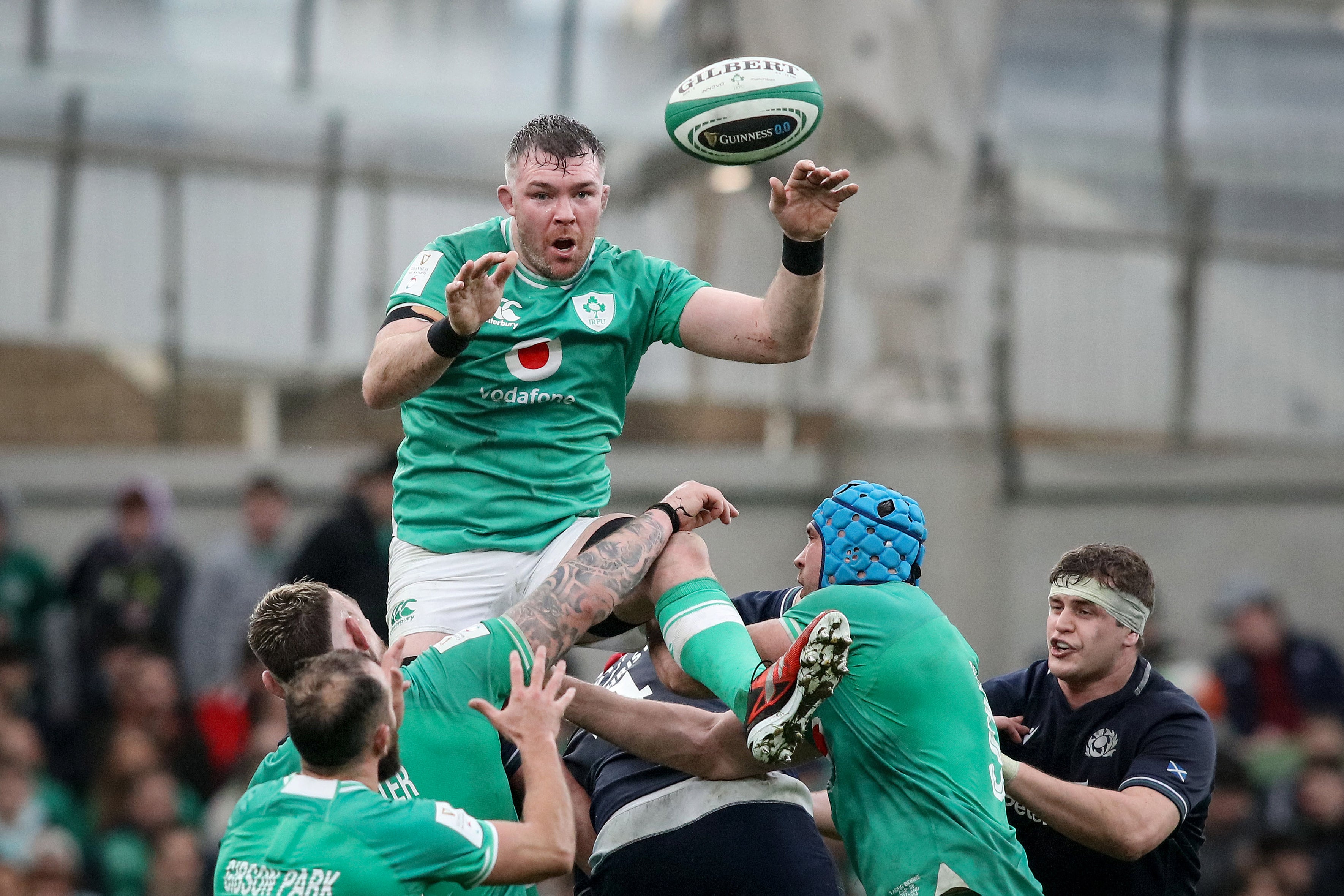 Peter O’Mahony skippered Ireland to the title