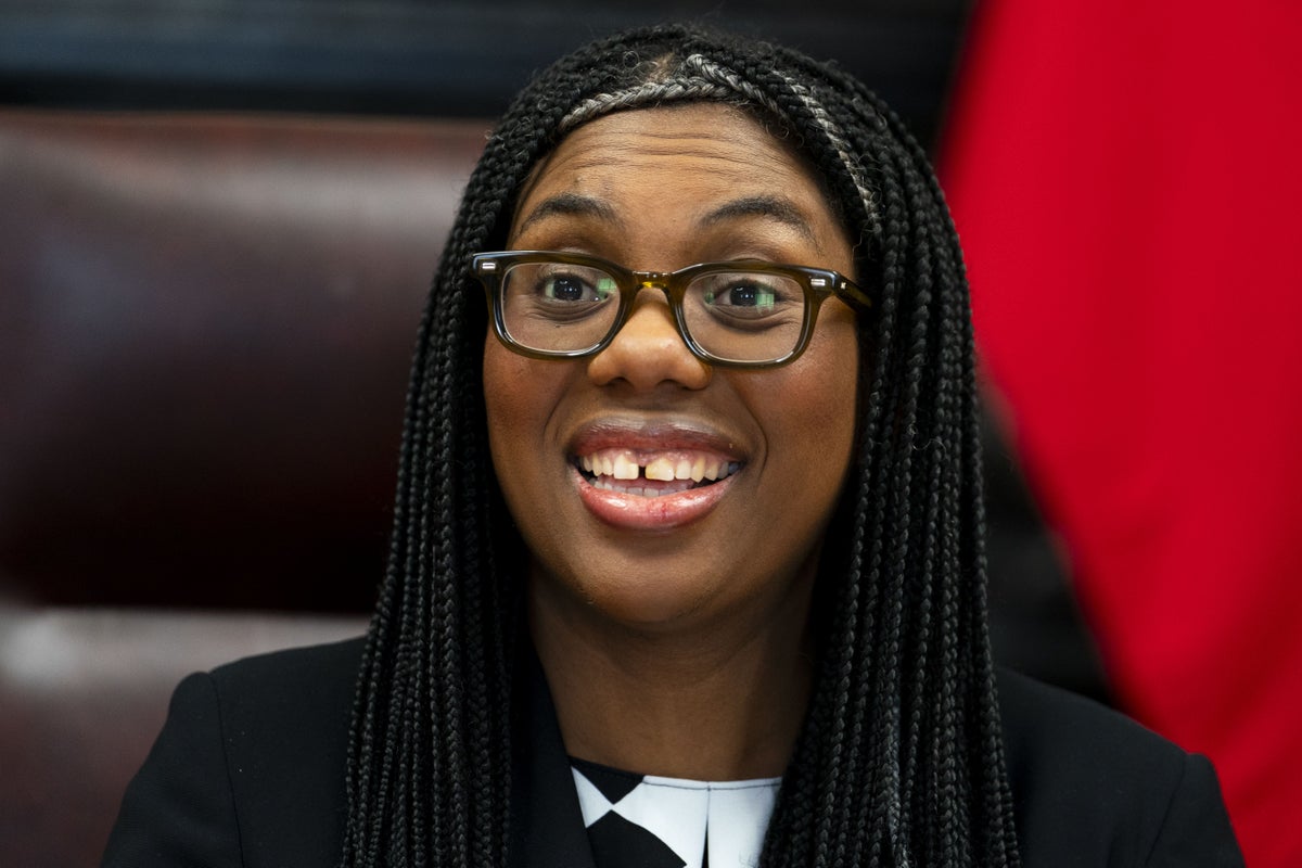 Kemi Badenoch insists Tory party ‘works well together’ then tells MPs to get behind Sunak