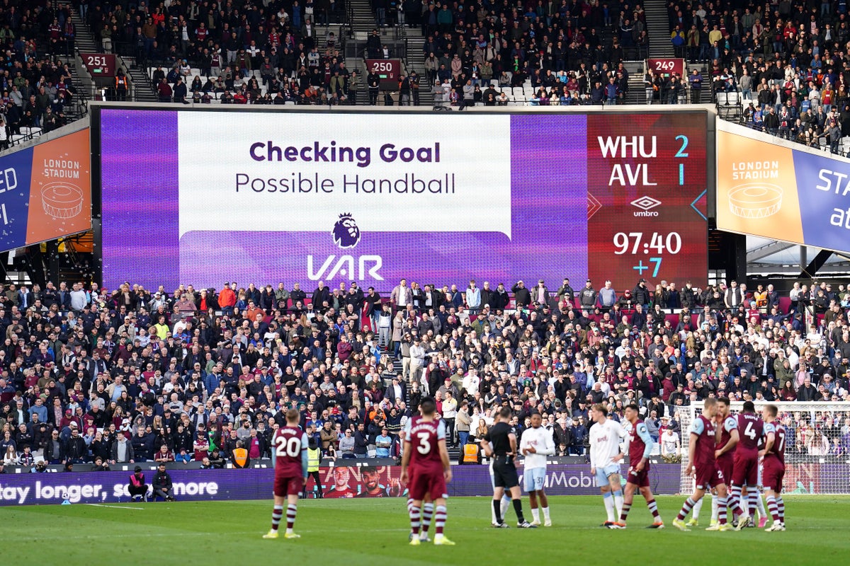 West Ham denied last-gasp winner by agonising VAR check as Villa take point