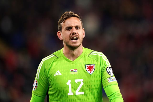 Wales goalkeeper Danny Ward has not played for Leicester since March 2023 (Tim Goode/PA)