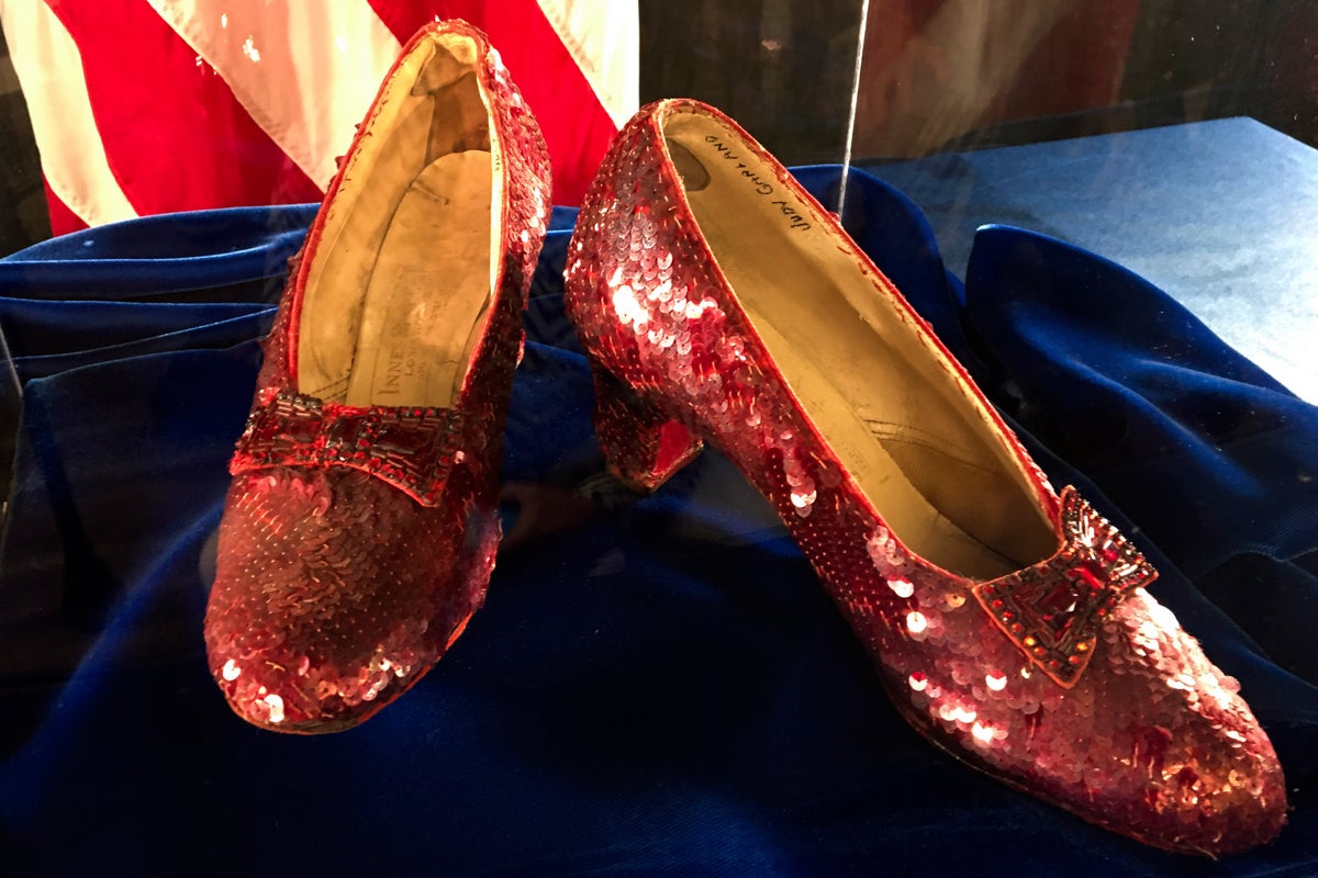 A second man is charged in connection with 2005 theft of ruby slippers worn in ‘The Wizard of Oz’