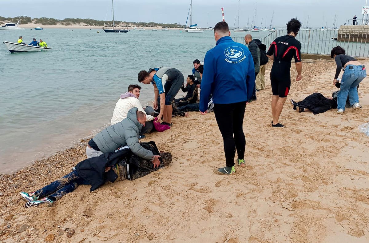 Spanish police arrest 3 people over the deaths of 5 migrants forced out of a smugglers' boat