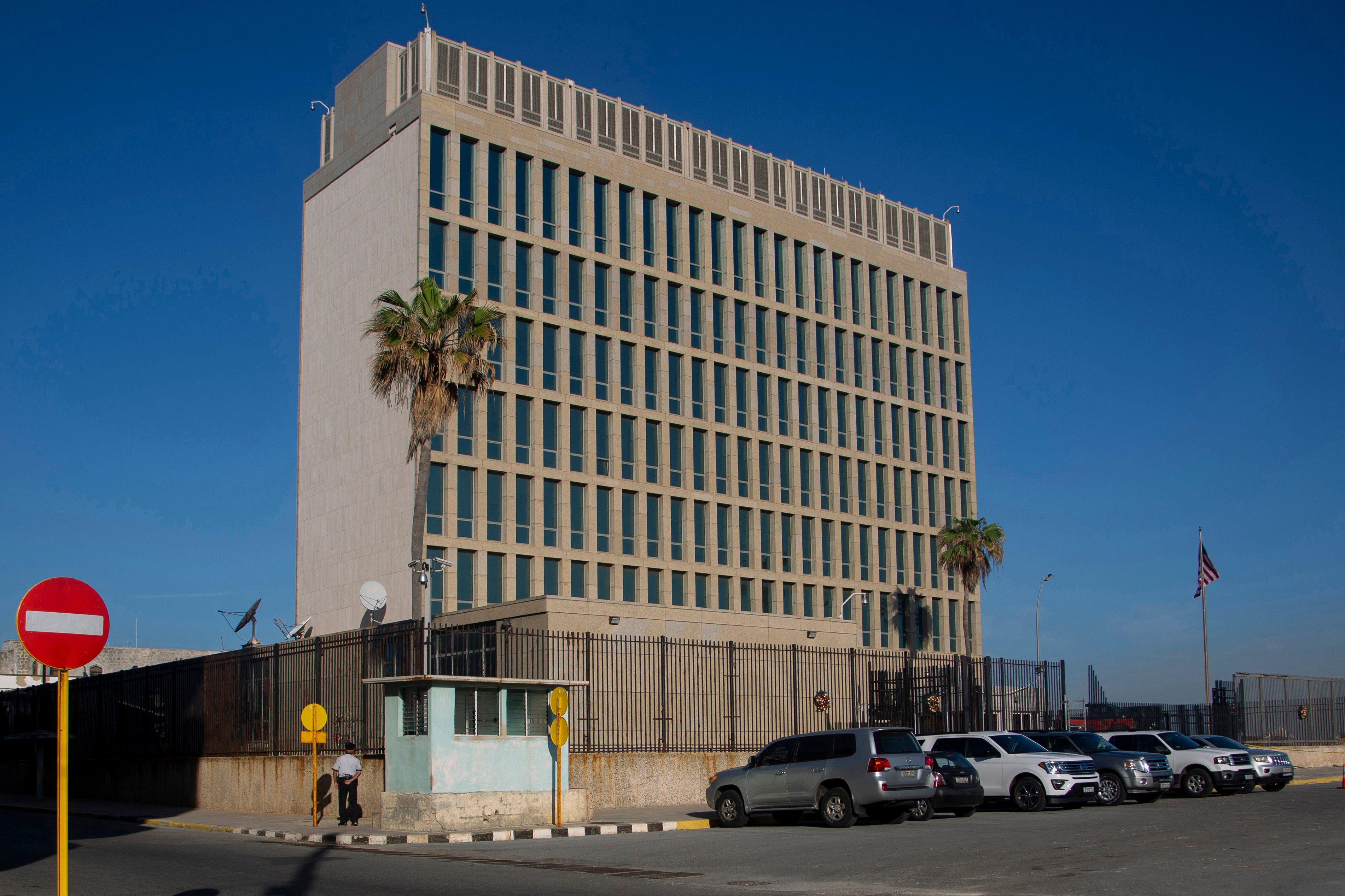 The US embassy in Havana