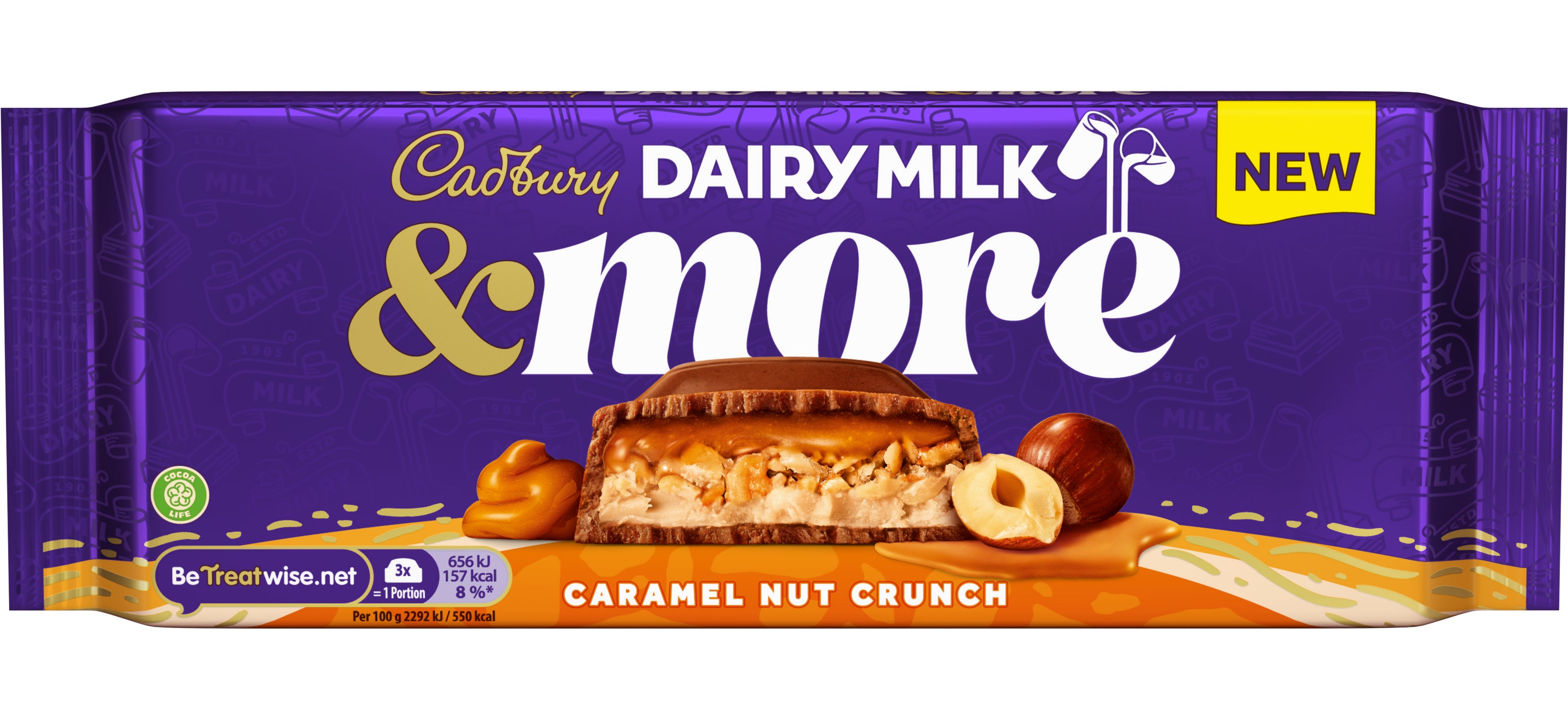 Cadbury’s Caramel Nut Crunch bar