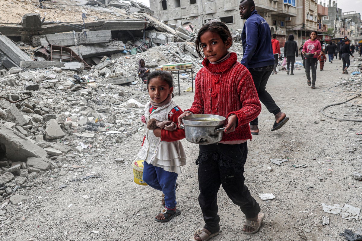 Famine imminent in north Gaza, UN report says – as 70 per cent of ...