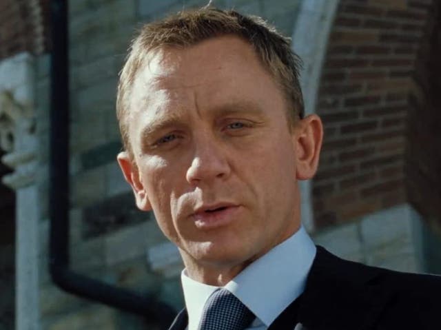 <p>Daniel Craig as James Bond
</p>