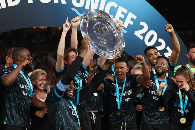 <p>Soccer Aid will return in 2024 to raise money for Unicef </p>