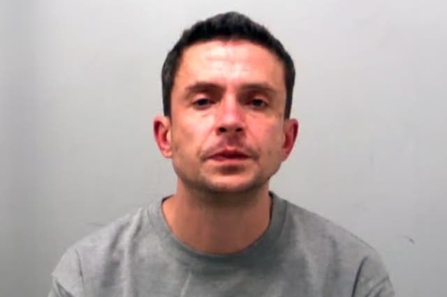 <p>Nicholas Hawkes has been jailed for 15 months for sending unsolicited images to his two victims </p>