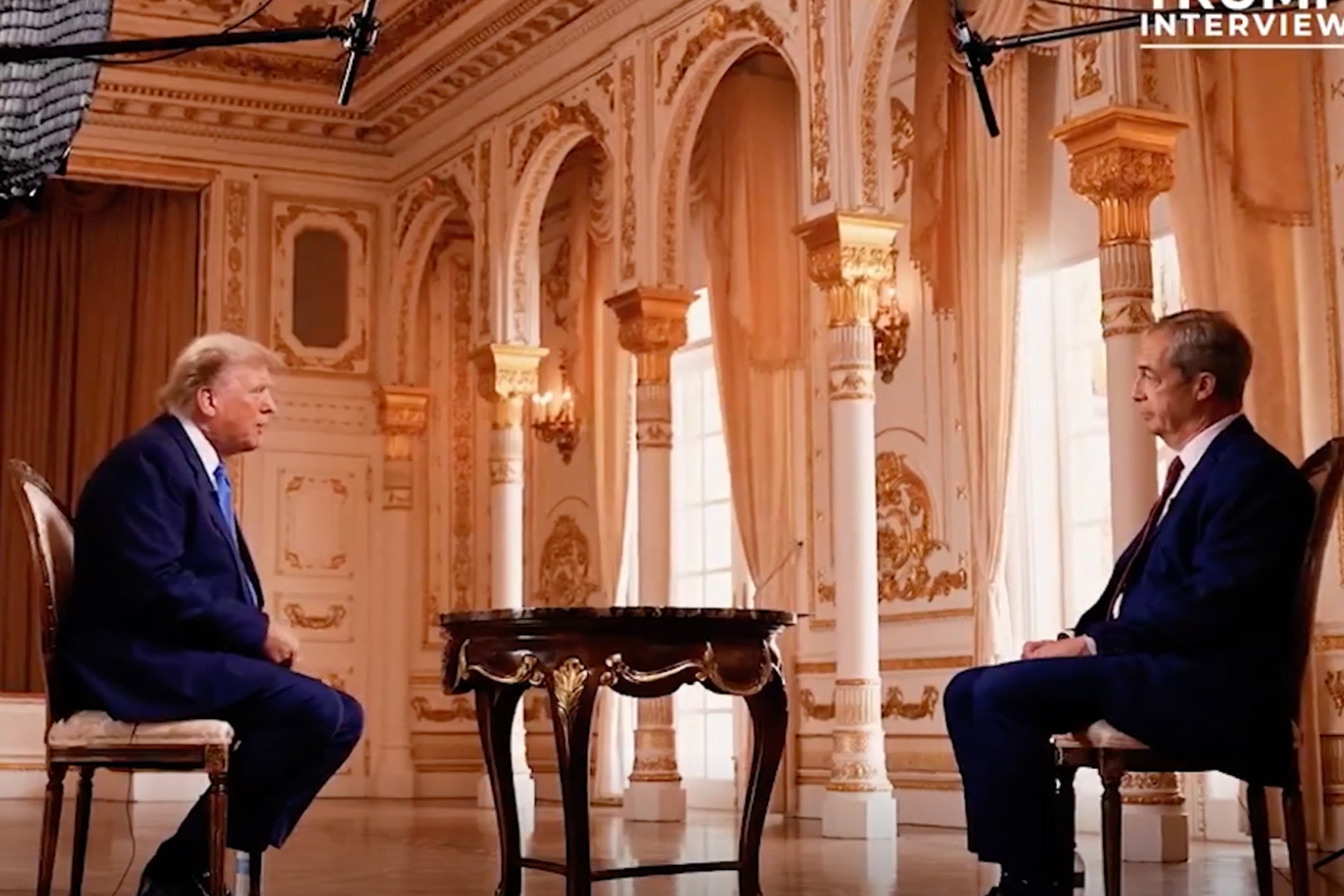 Donald Trump’s GB News interview with Nigel Farage (19 March 7pm BST)