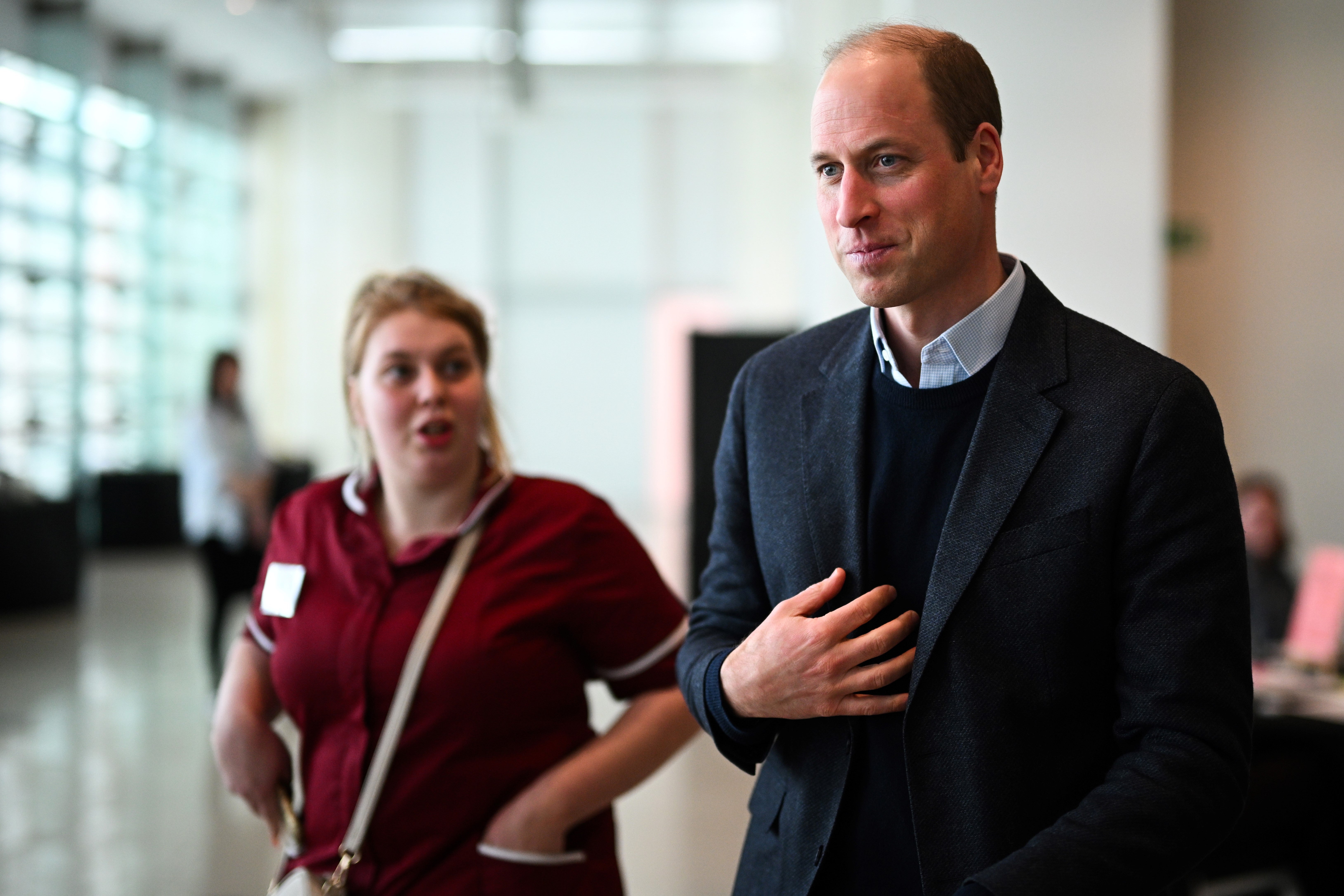 Prince William took part in a royal engagement in Sheffield on Tuesday