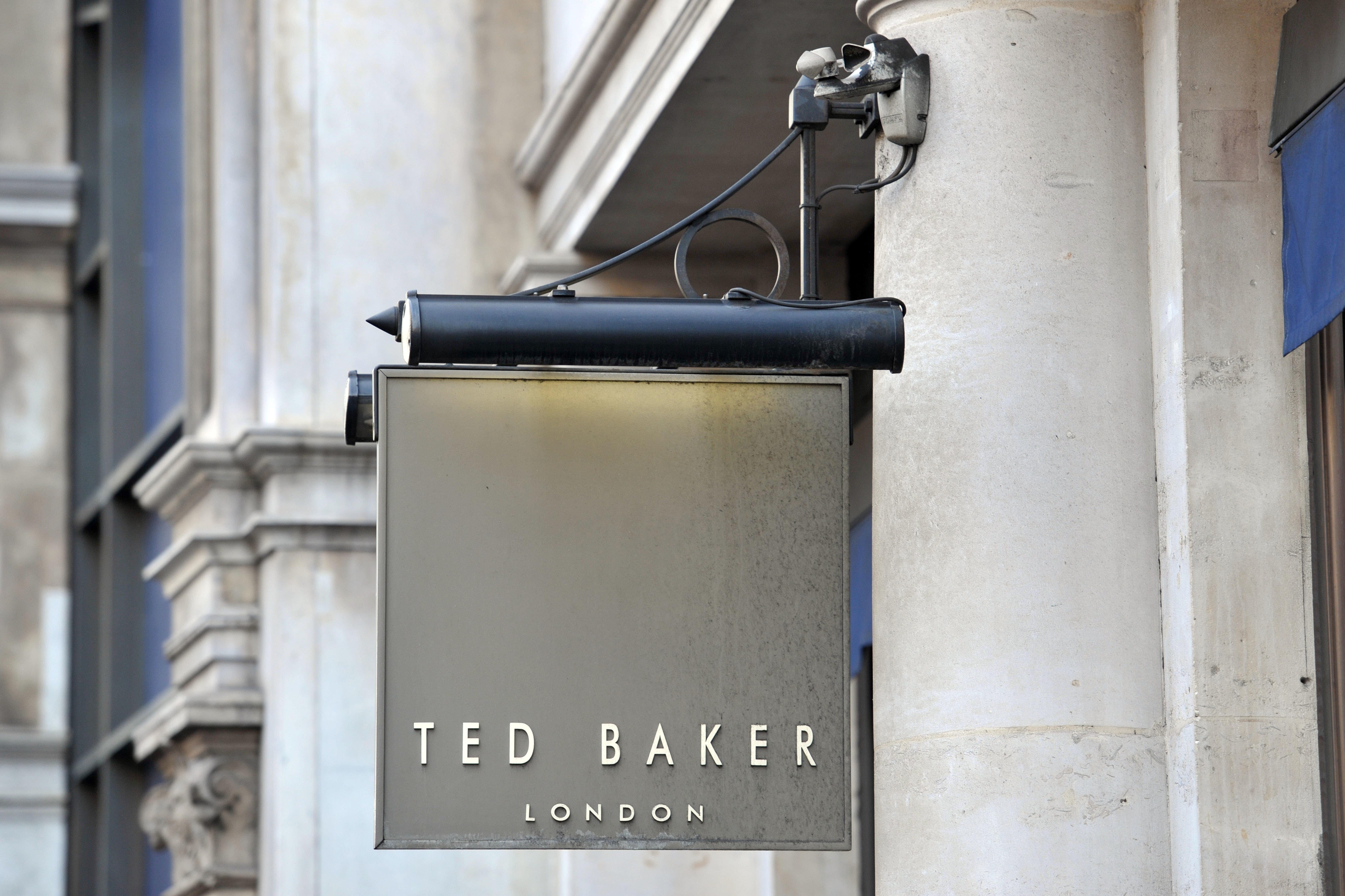 Retailer Ted Baker ended a key partnership in January (Nick Ansell/PA)