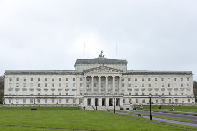 The first vote on extending a new EU law to Northern Ireland was taking place at the Stormont Assembly (Liam McBurney/PA)