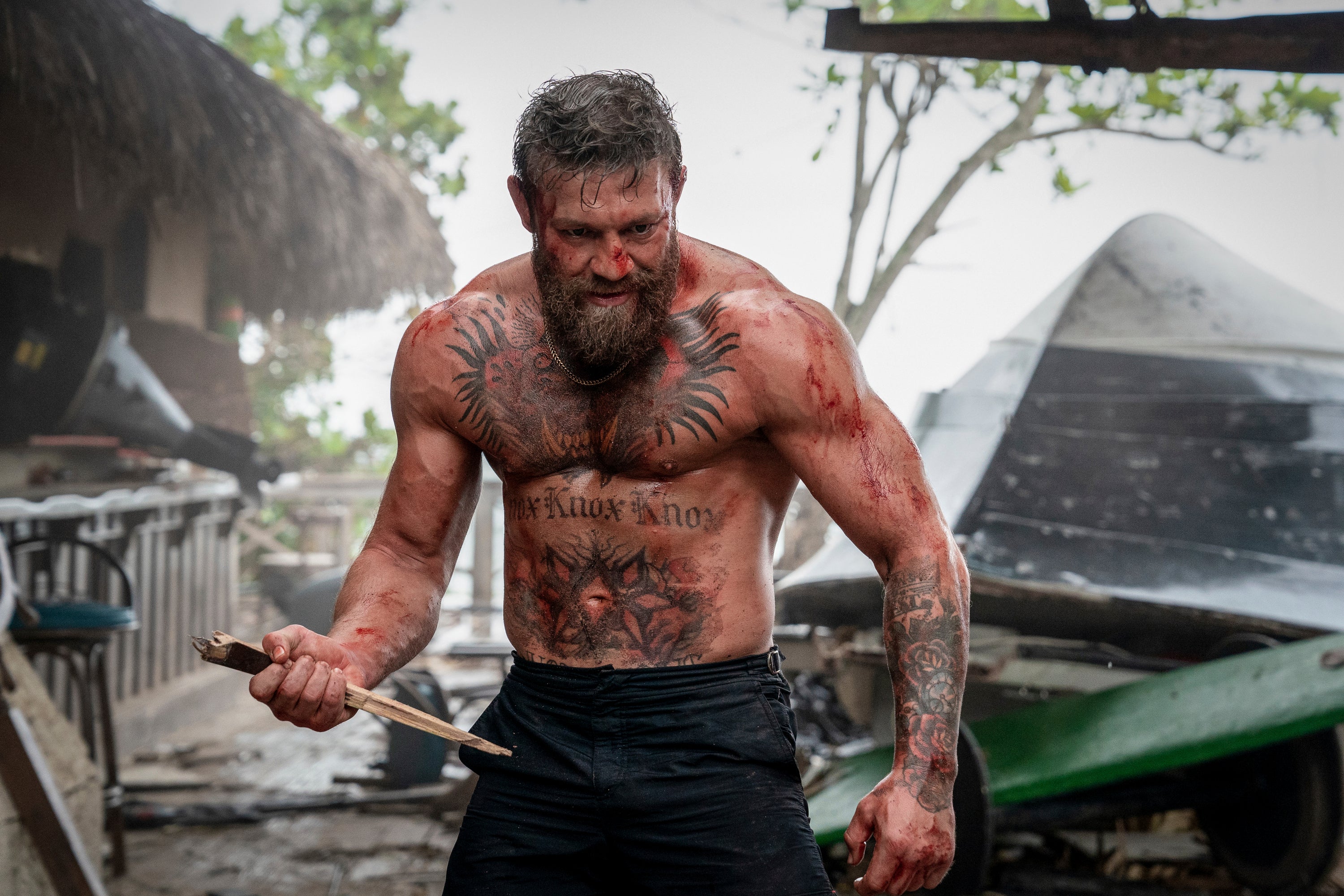 <p>Conor McGregor in 2024’s <em>Road House</em> remake</p>