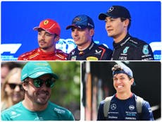 F1 fantasy tips: The Independent’s 2024 power rankings ahead of Australian Grand Prix