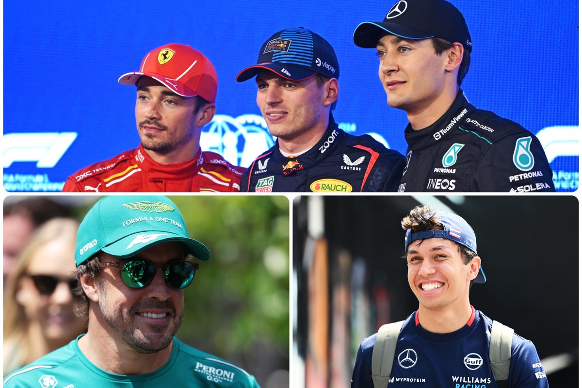 F1 power rankings: The Independent’s 2024 driver grid standings after ...
