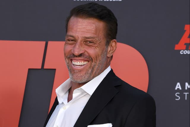 <p>Tony Robbins attends Amazon Studios’ World Premiere Of ‘AIR’ at Regency Village Theatre on 27 March 2023 in Los Angeles, California</p>