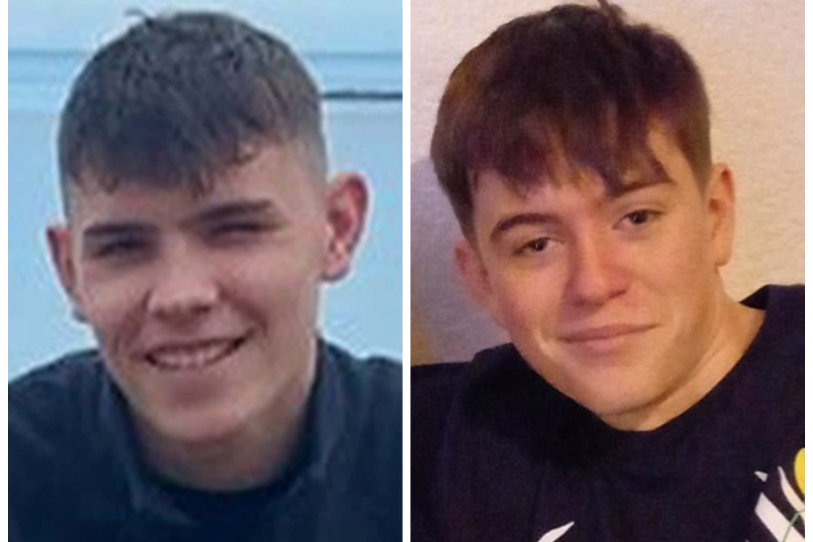 Kyle Marshall (left) and Jayden McConnell (Police Scotland/PA)