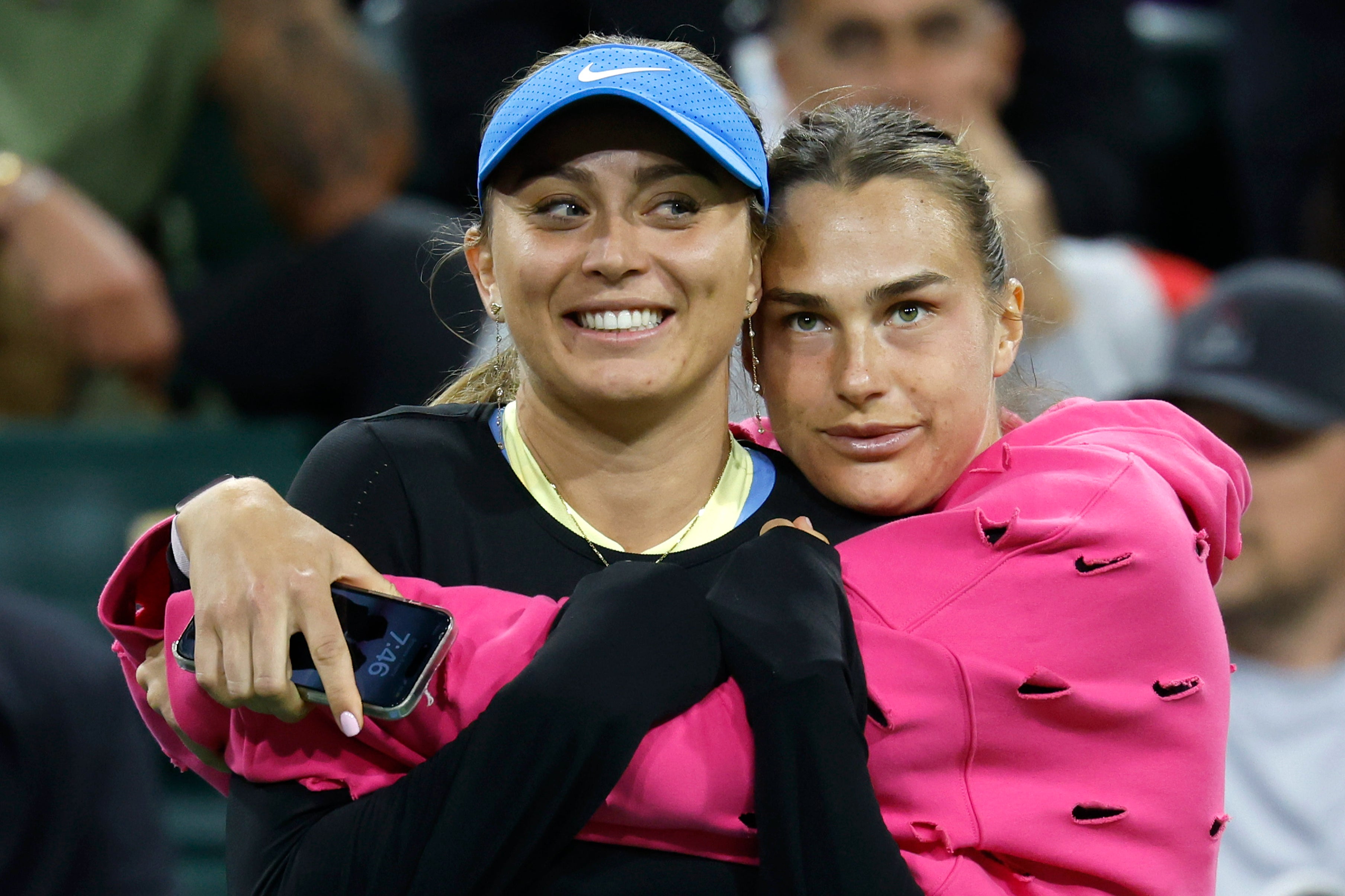 Paula Badosa and Aryna Sabalenka are best friends away from the court