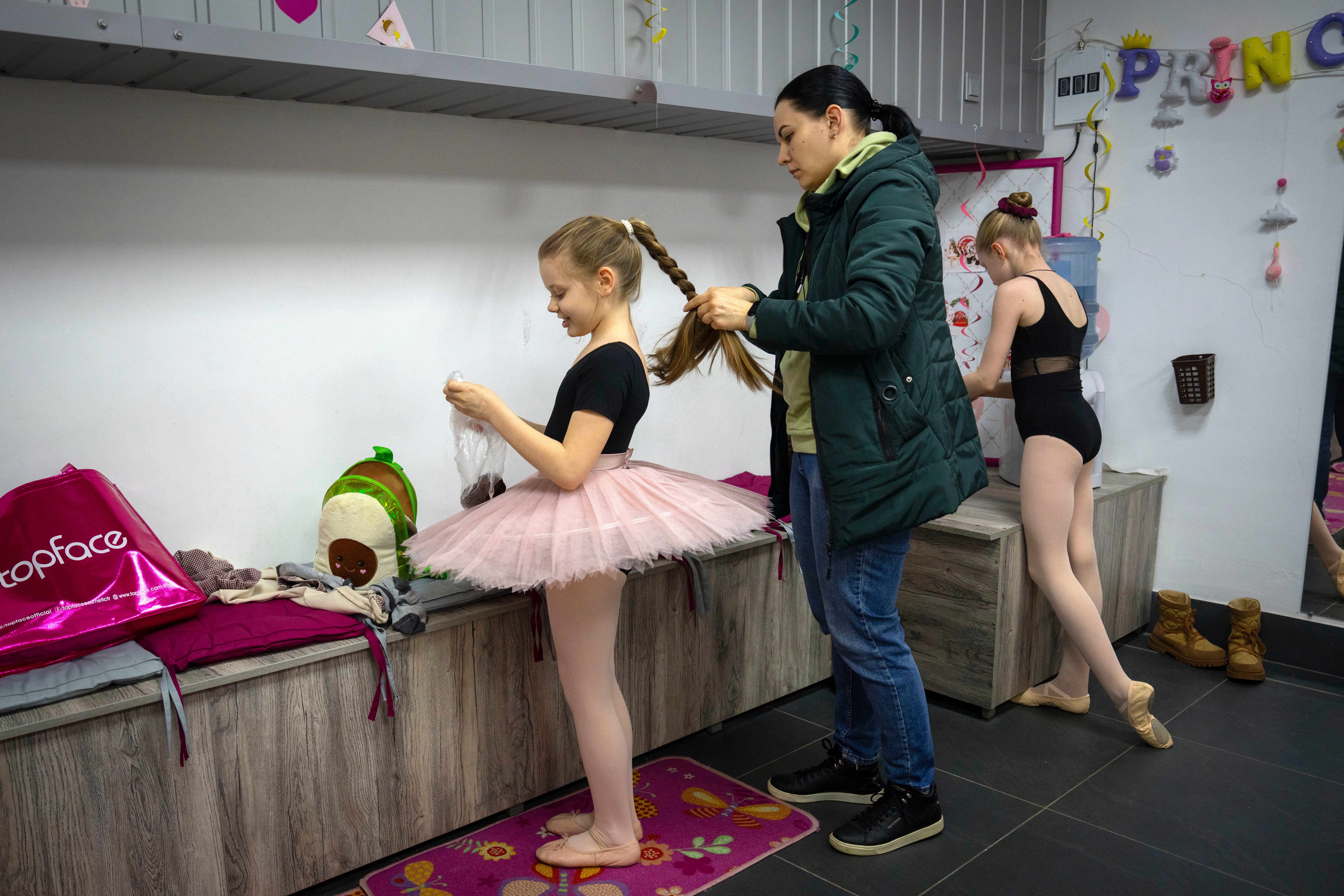 Russia Ukraine War Underground Ballet