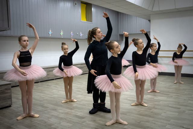 Russia Ukraine War Underground Ballet