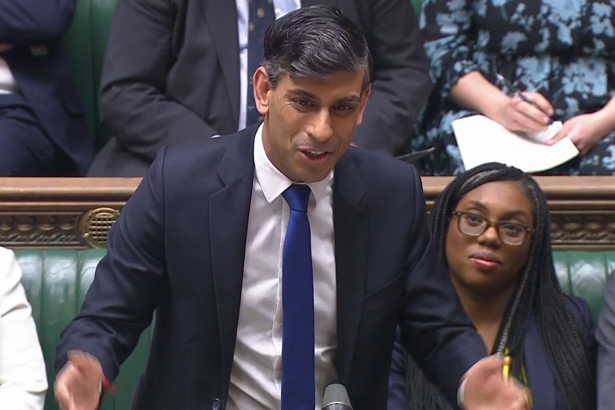 Rishi Sunak faces claims he is 'scared' to call an election during PMQs  clash